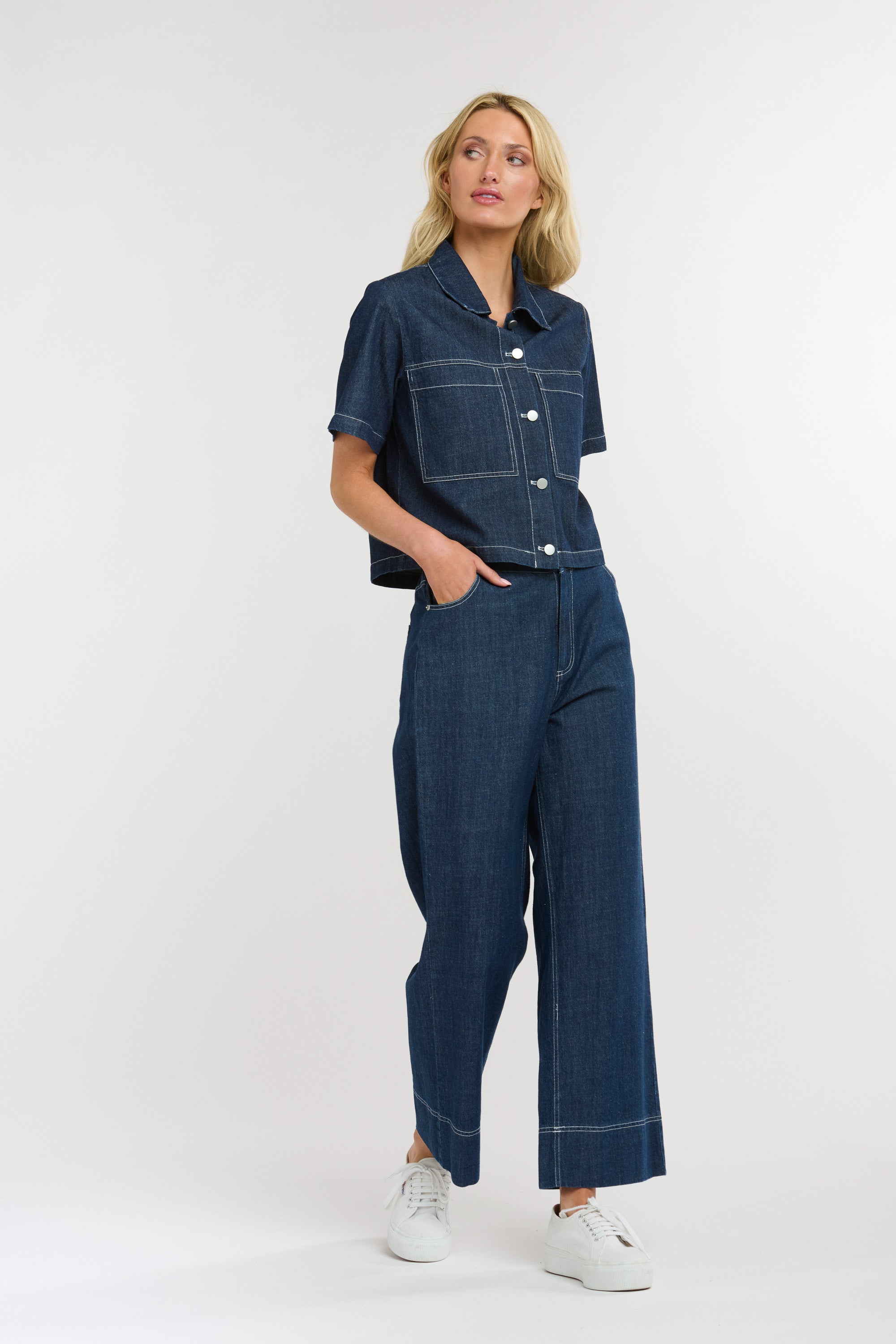LOGAN DENIM PANT INDIGO DENIM