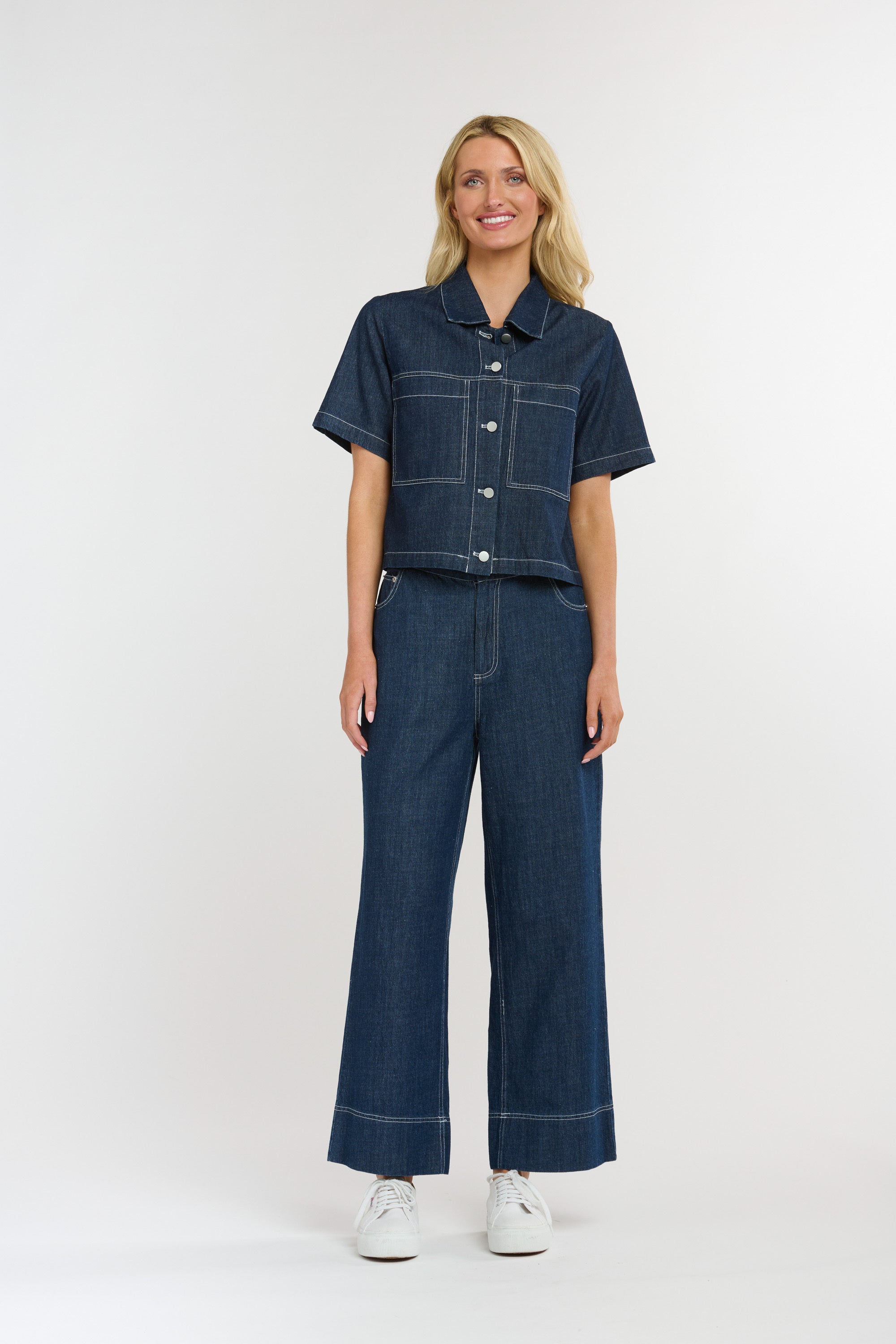 LOGAN DENIM PANT INDIGO DENIM