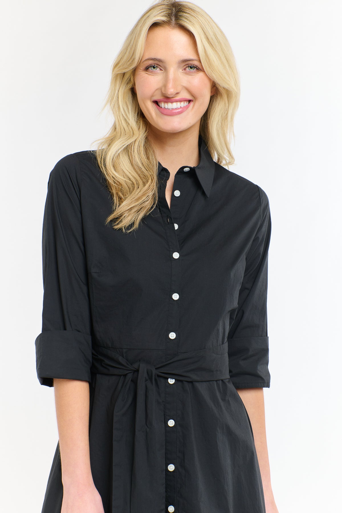 GRACE BLACK SHIRTDRESS