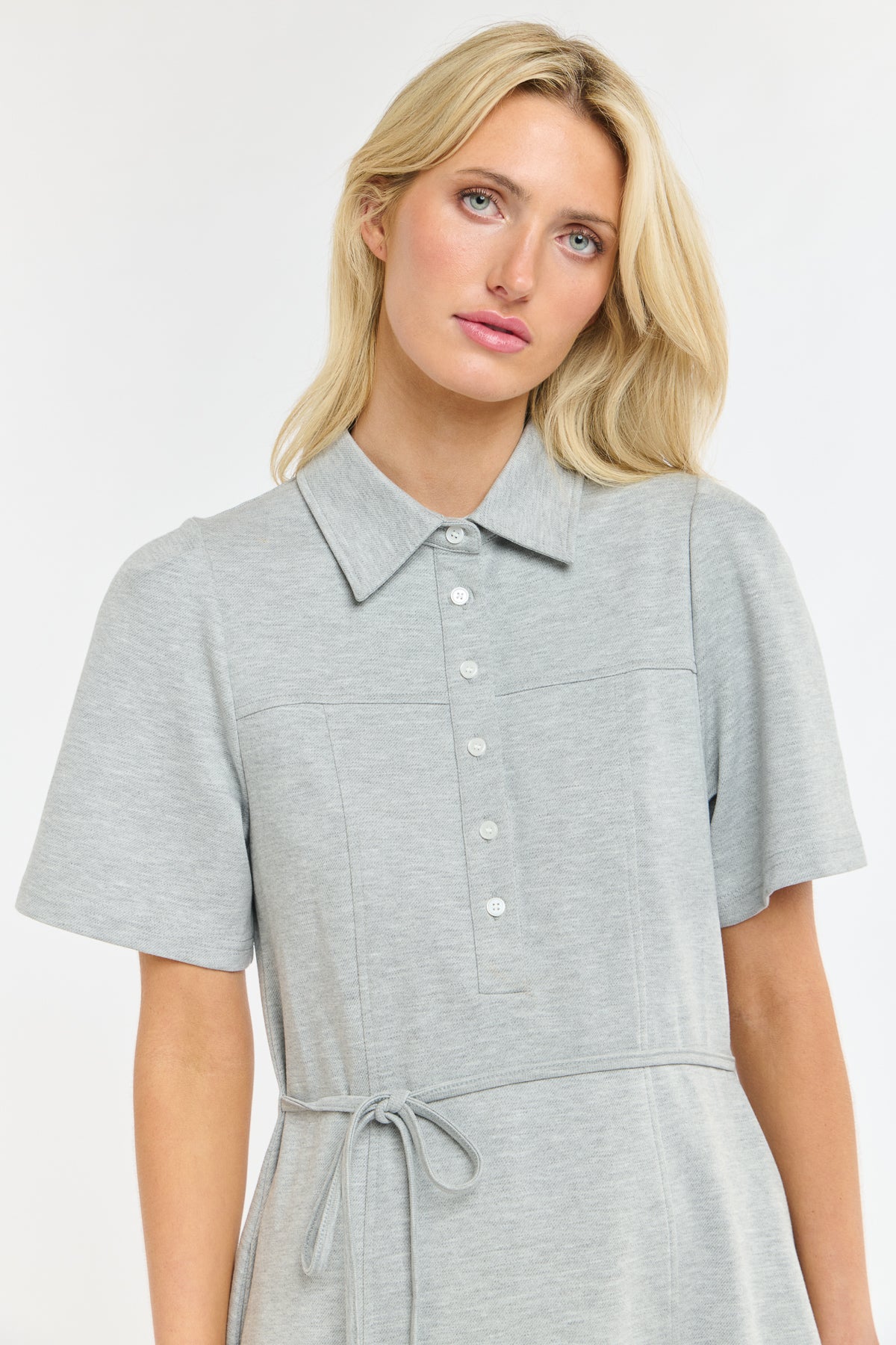 VOLLEY DRESS SILVER MARLE