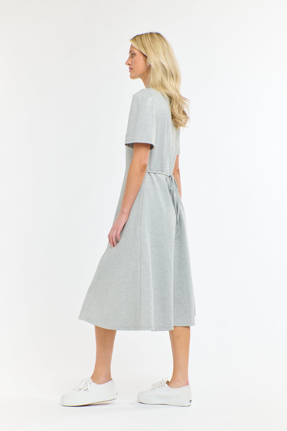 VOLLEY DRESS SILVER MARLE