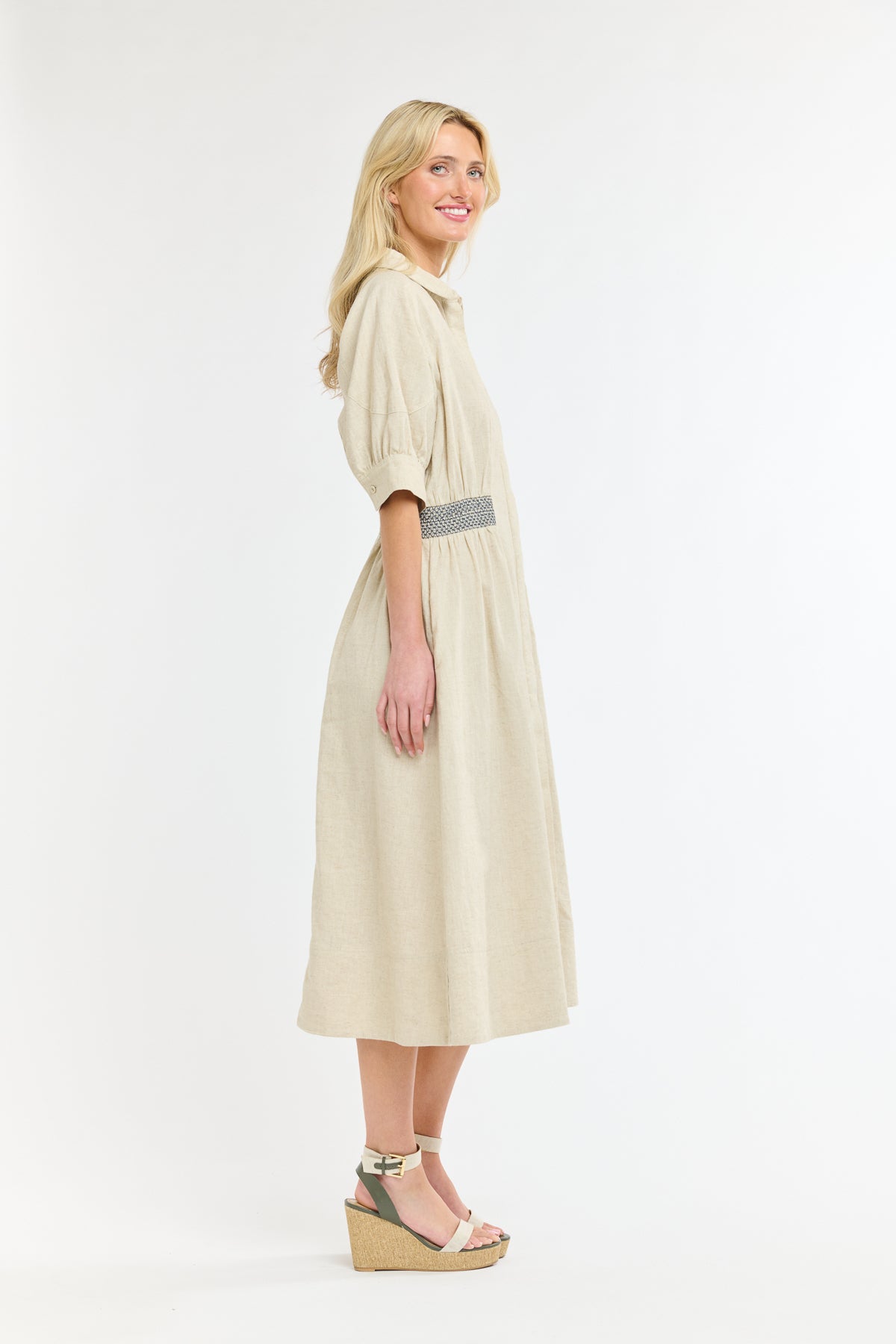PEGGY DRESS NATURAL