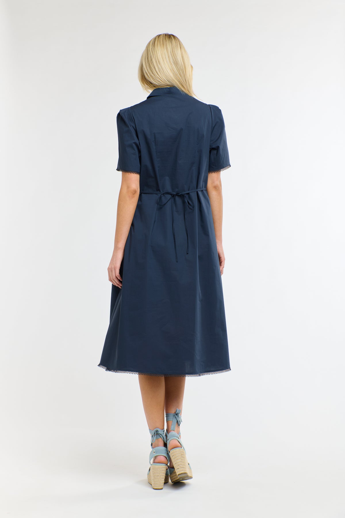 PICNIC POCKET DRESS NAVY