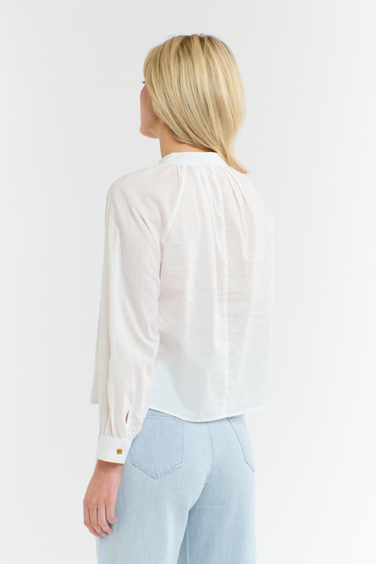 LAYLA COTTON TOP WHITE