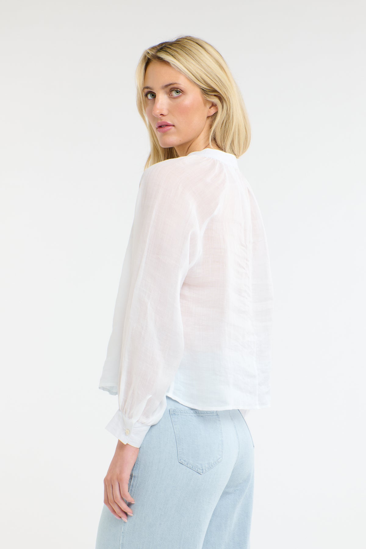 NATALIA BLOUSE WHITE