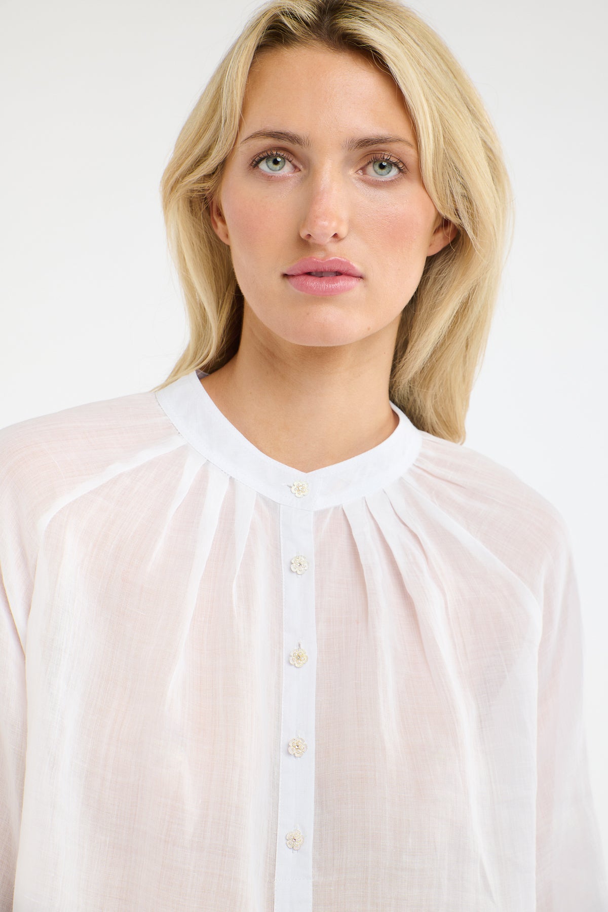 NATALIA BLOUSE WHITE