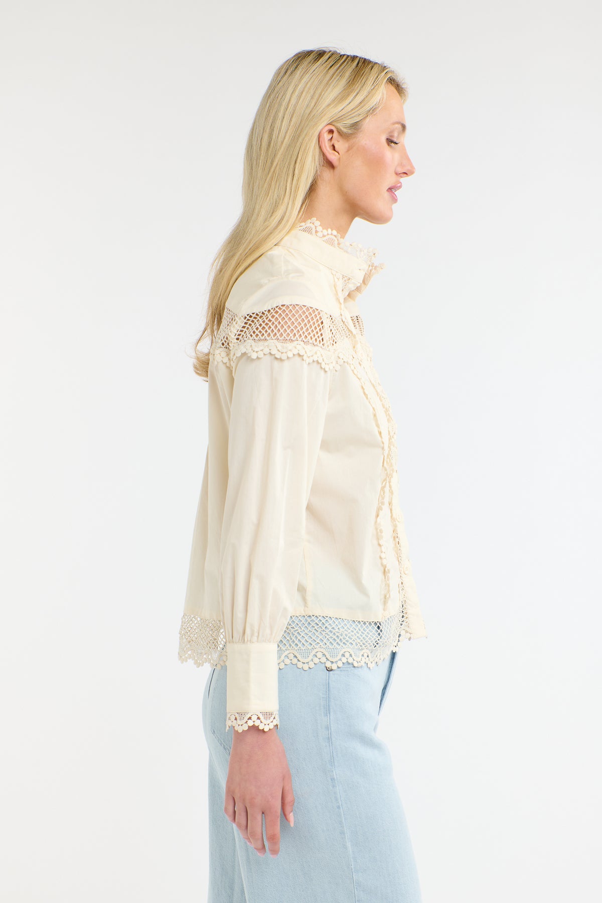 VICTORIA BLOUSE VANILLA