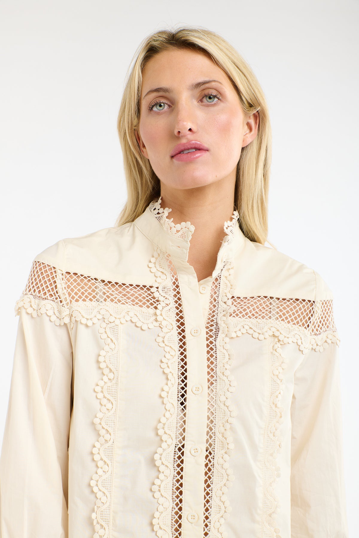 VICTORIA BLOUSE VANILLA