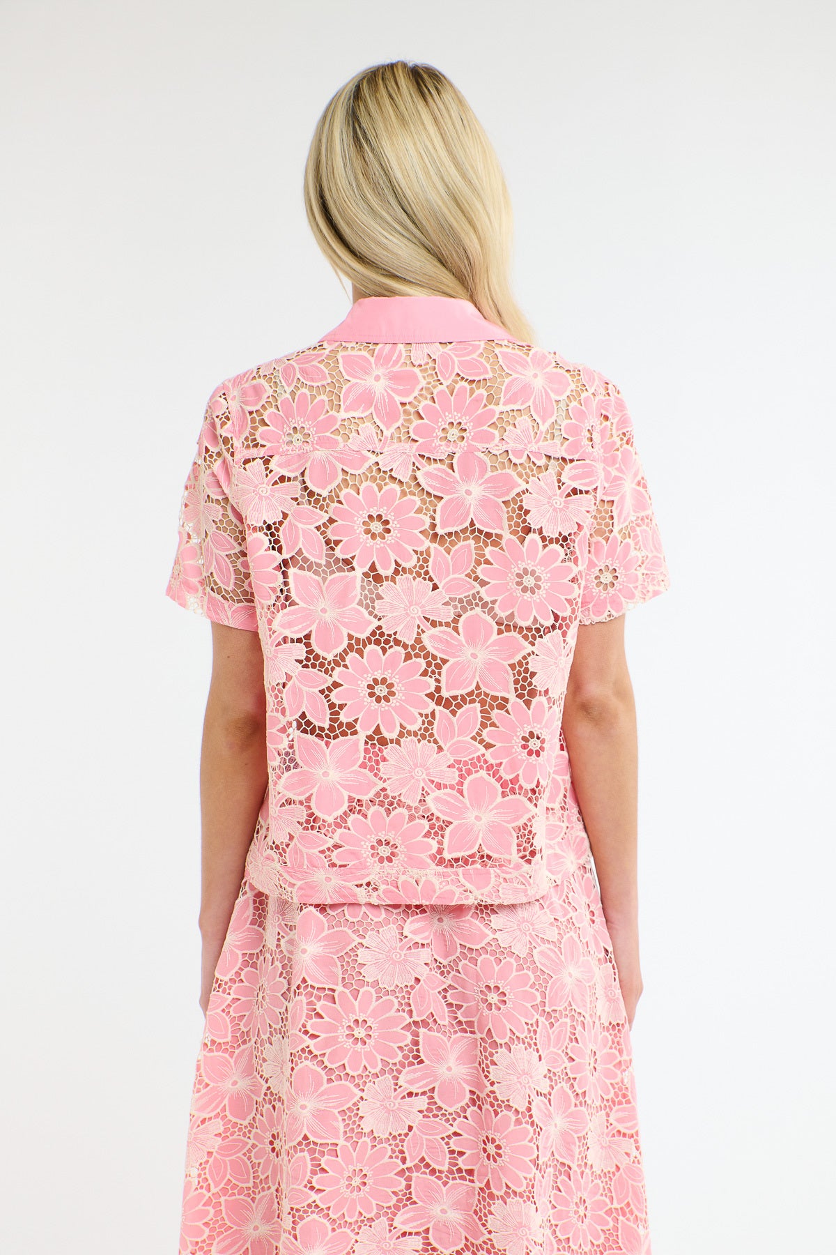 DAPHNE S/S JACKET CARNATION PINK