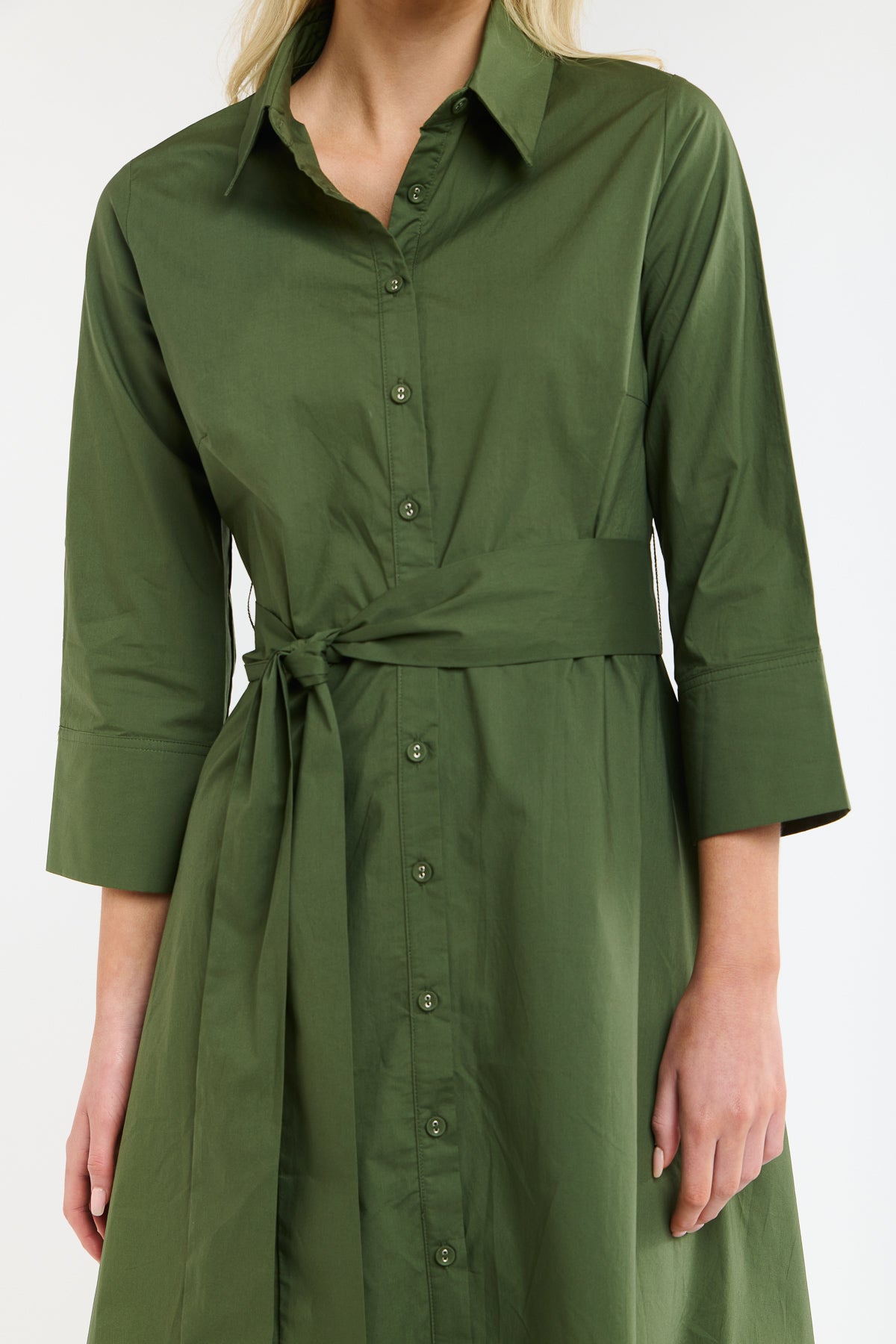 GRACE KHAKI SHIRTDRESS