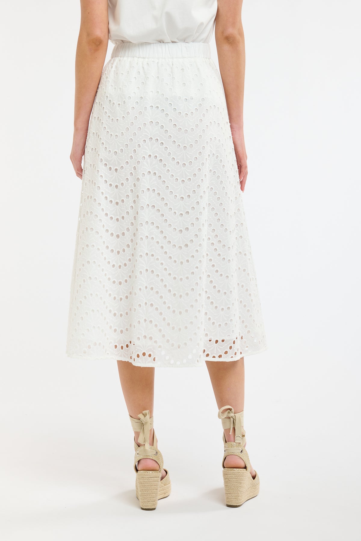 WILDEST DREAMS SKIRT WHITE