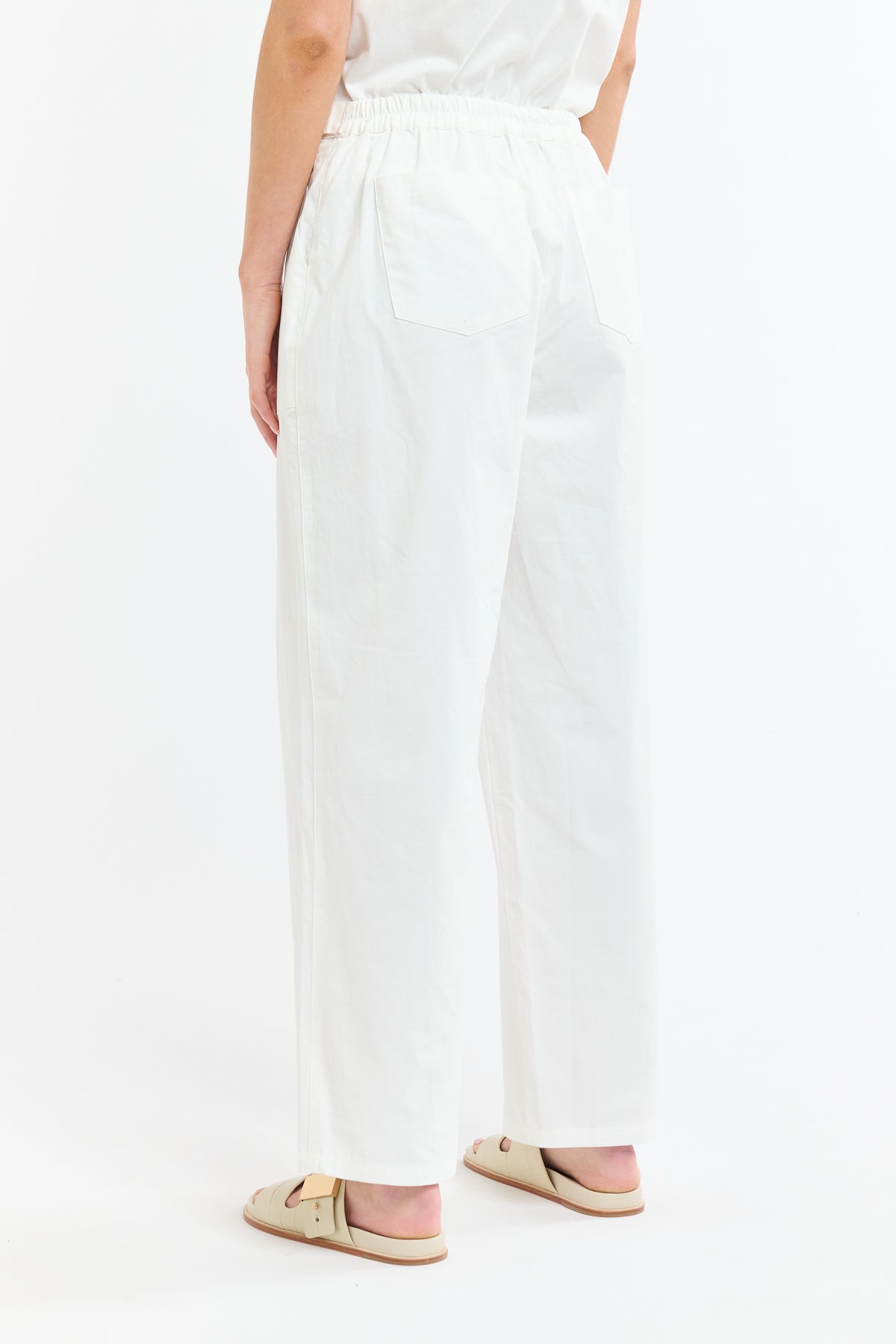 BELLE POCKET PANT WHITE