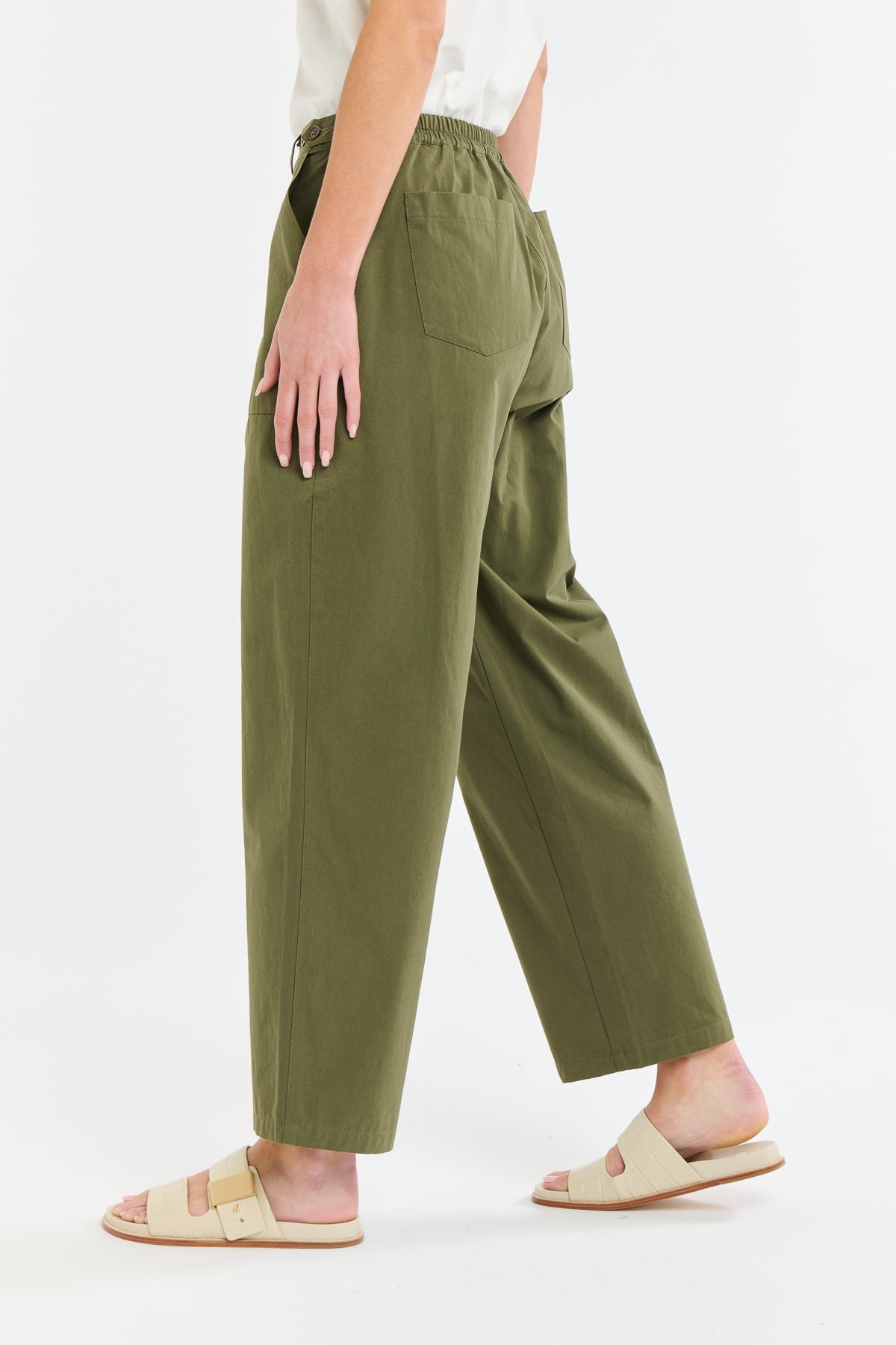 BELLE POCKET PANT KHAKI