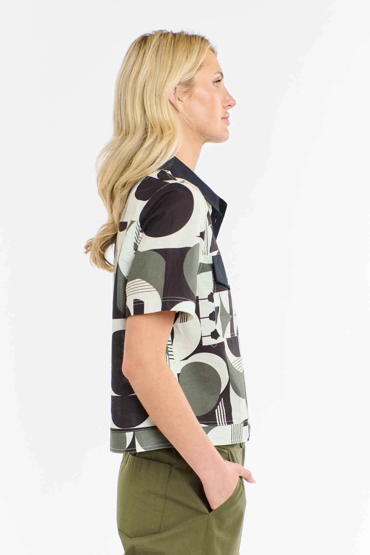 MOD S/S JACKET QUANT PRINT