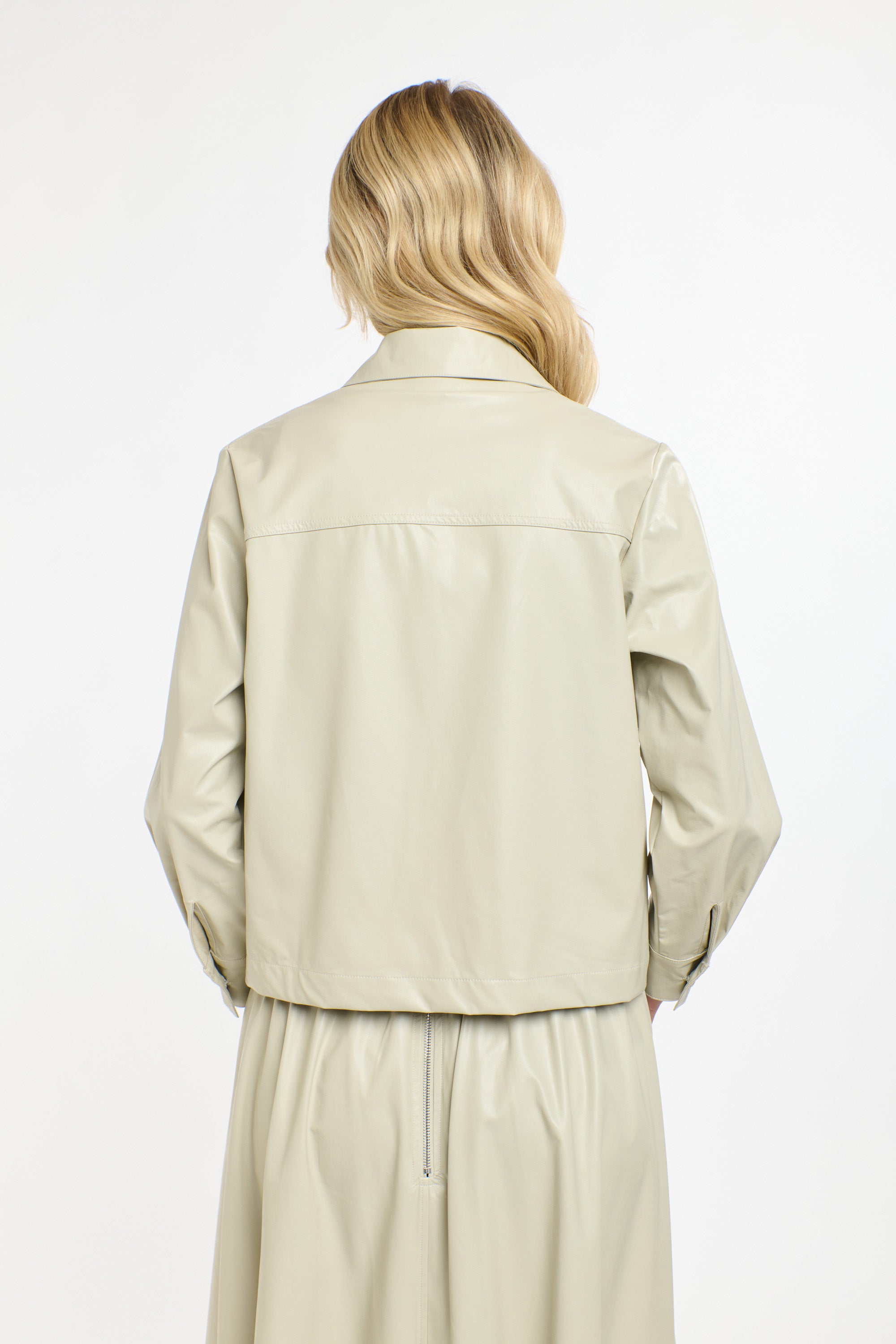 PU SHIRT PARCHMENT