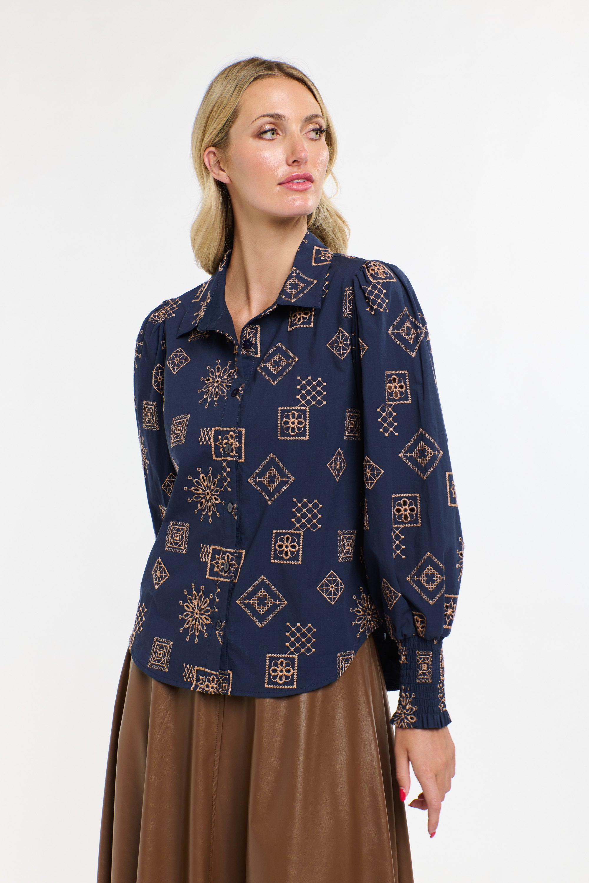MANDALA SHIRT INDIGO