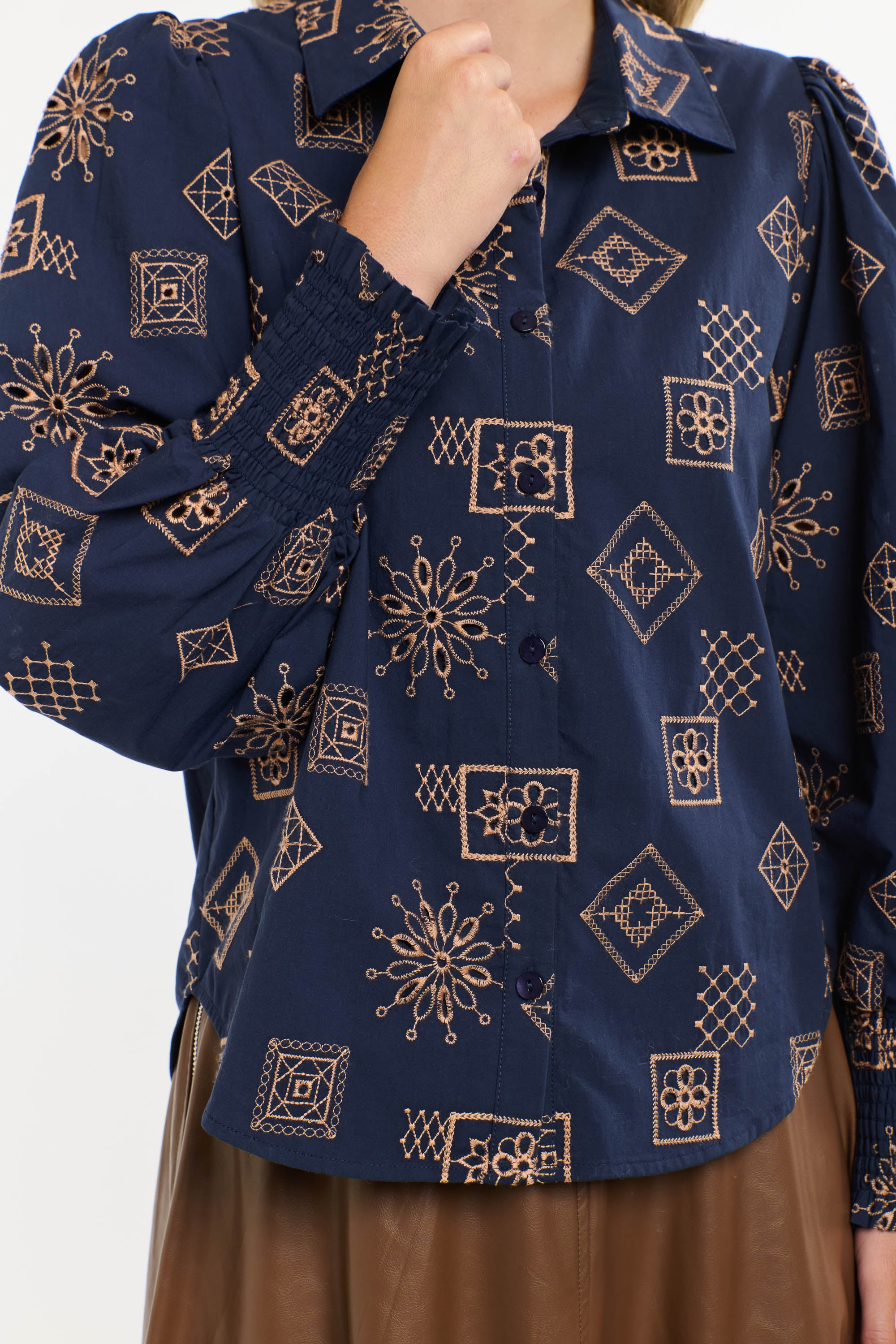 MANDALA SHIRT INDIGO