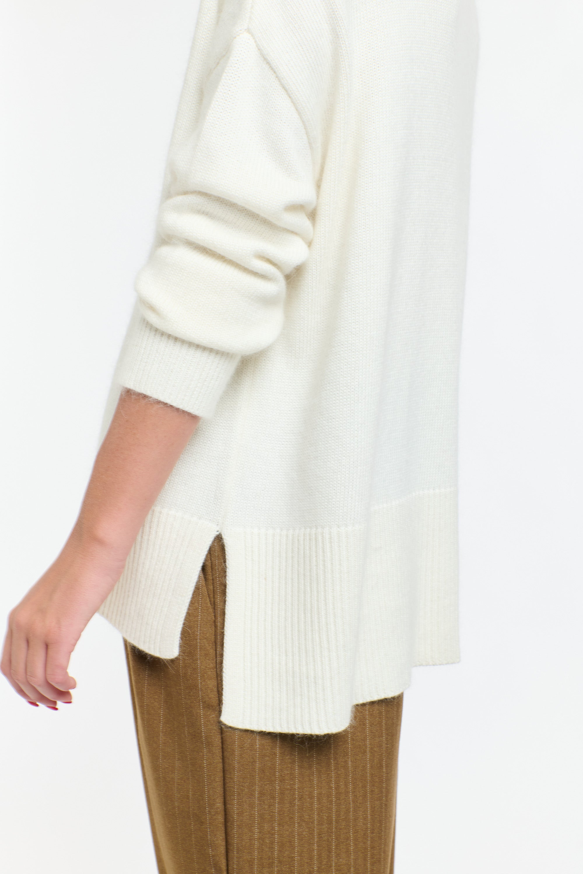 ISLA ANGORA KNIT SNOW
