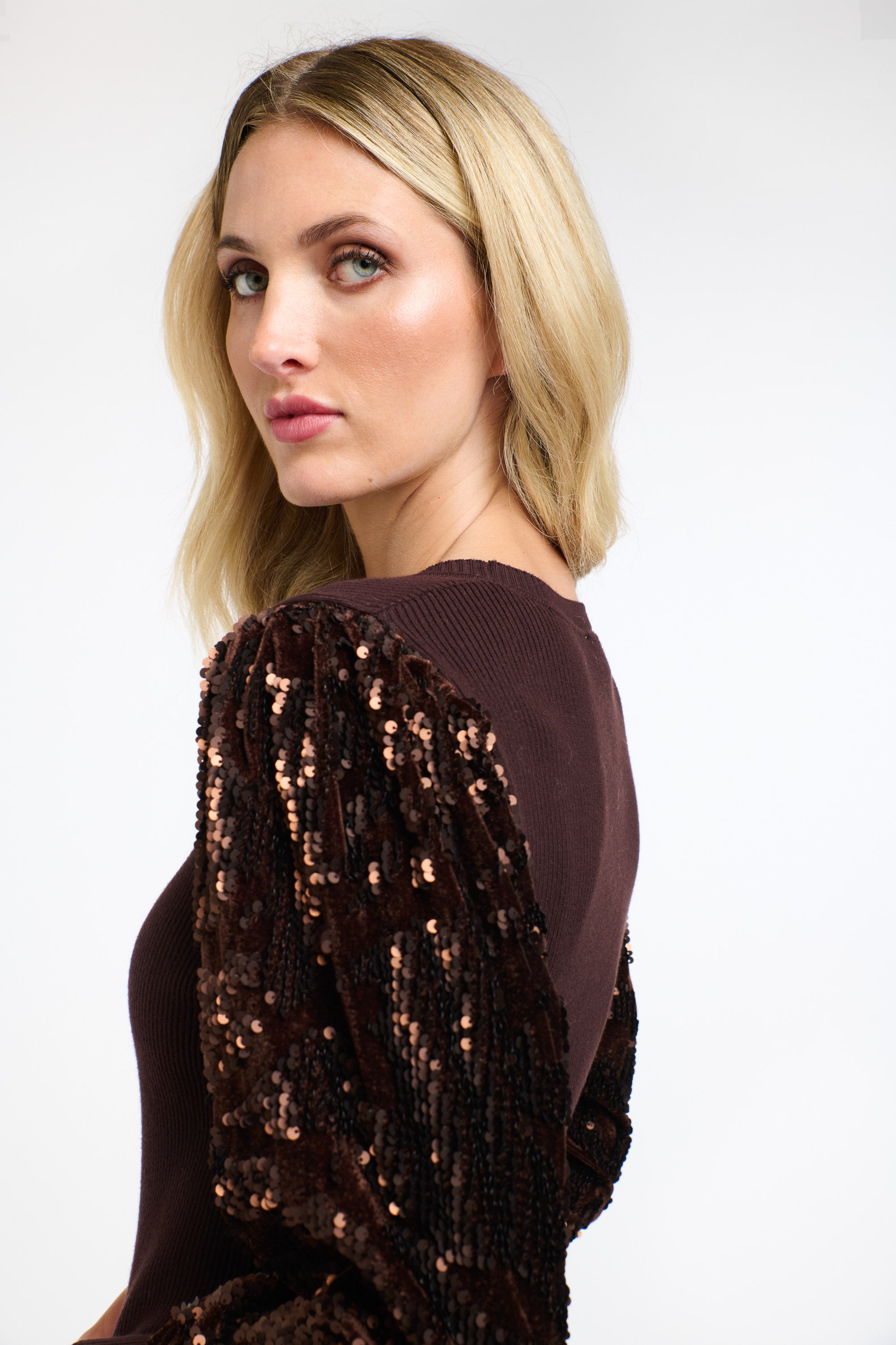 DATE NIGHT TOP COPPER