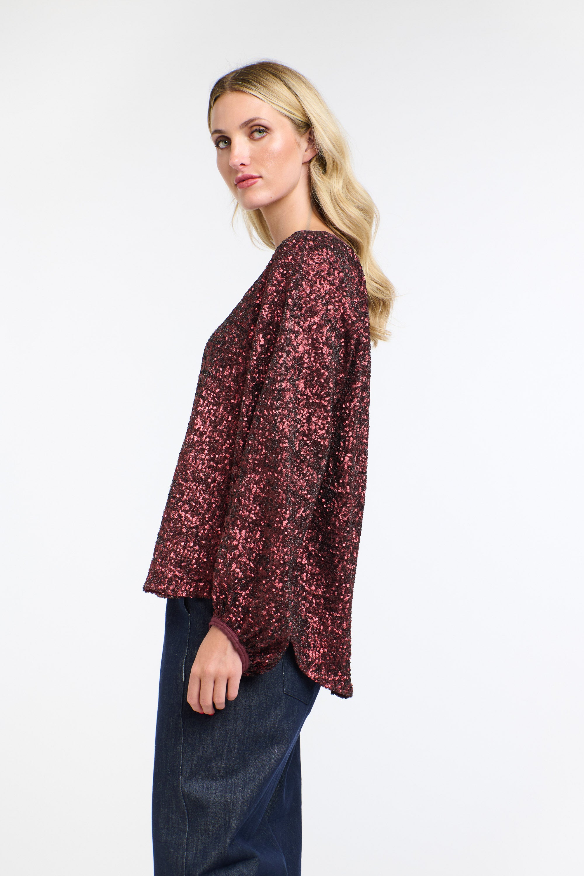 PALOMA SEQUINS TOP