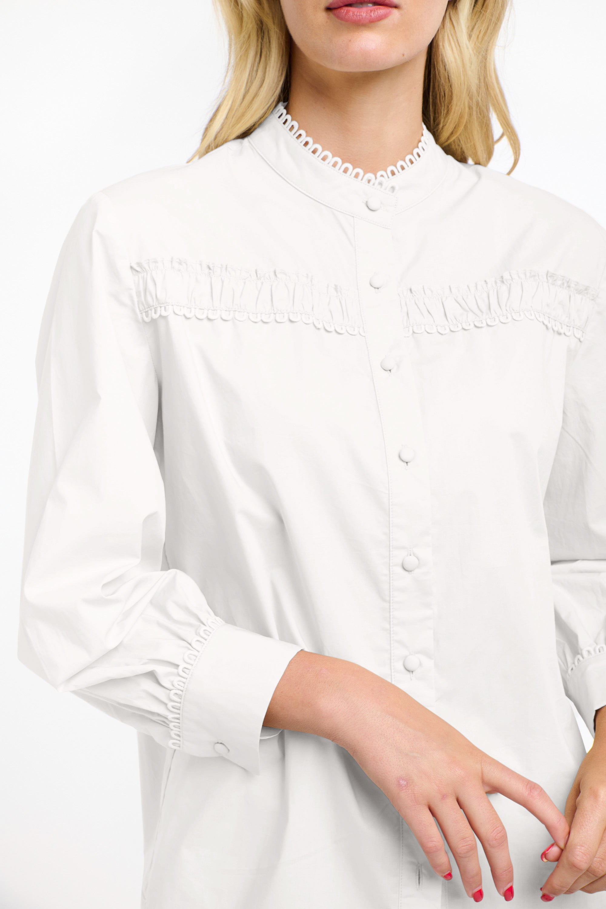 THE POET'S SHIRT WHITE