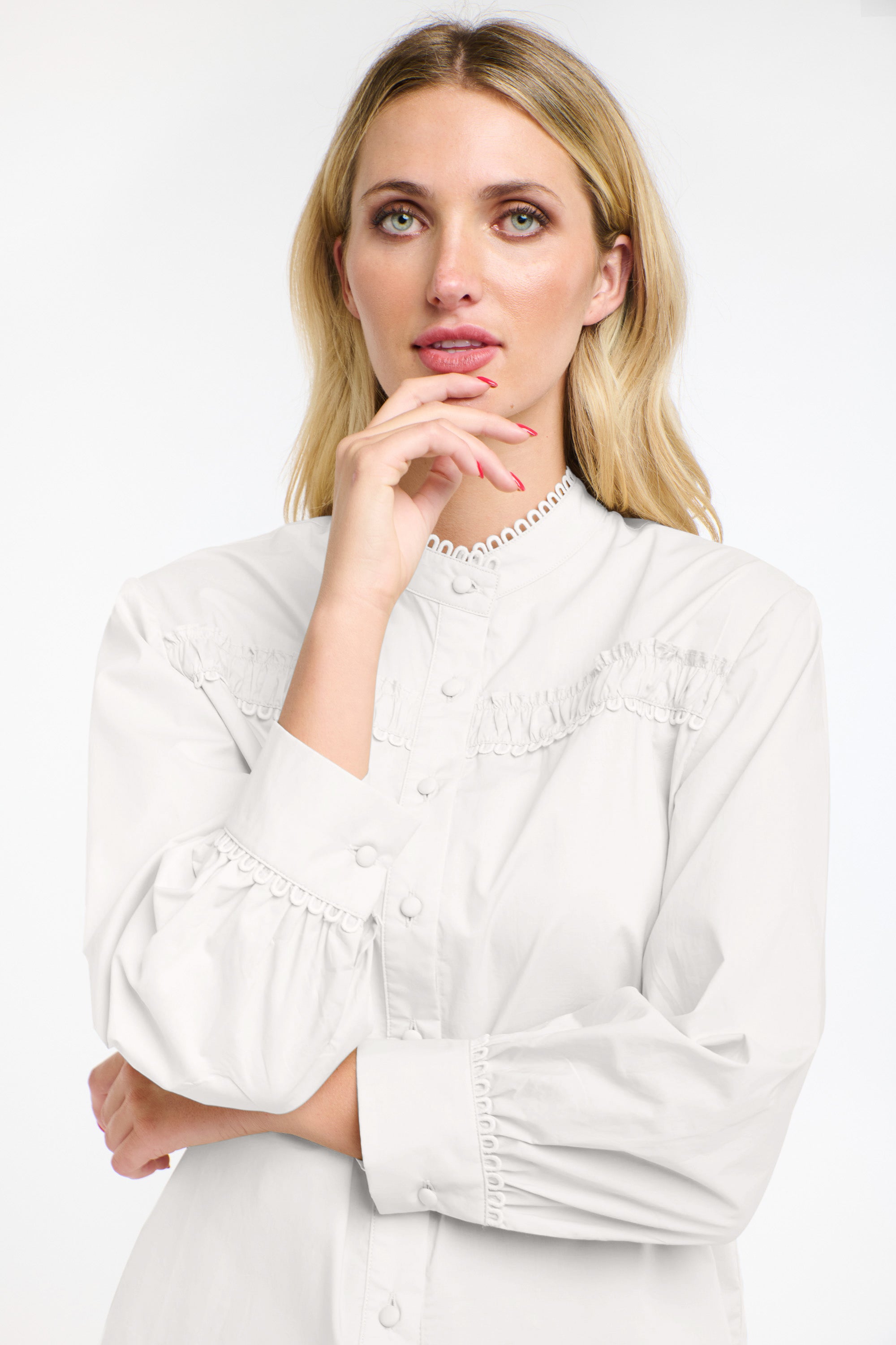 THE POET'S SHIRT WHITE