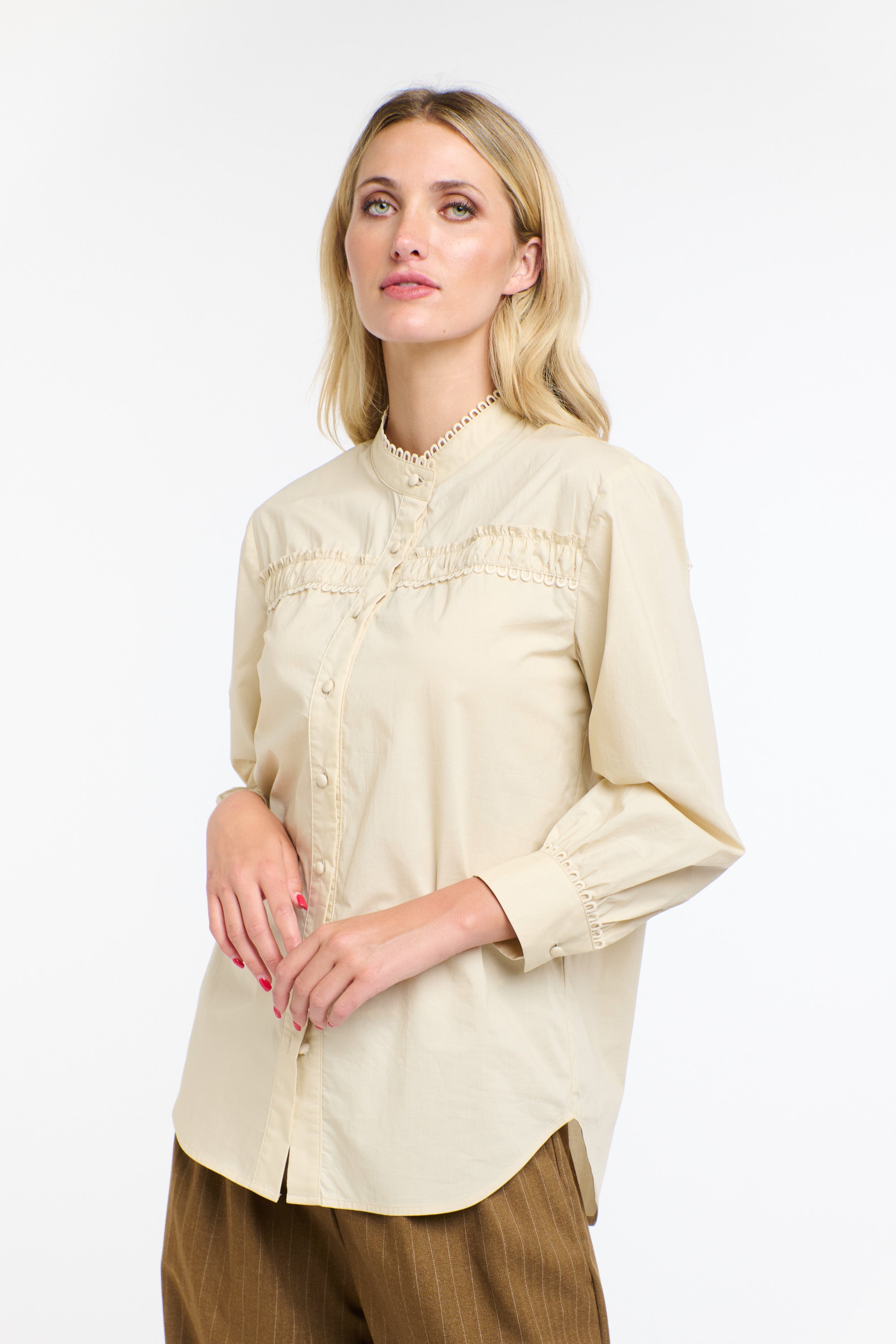 THE POET'S SHIRT CASHMERE