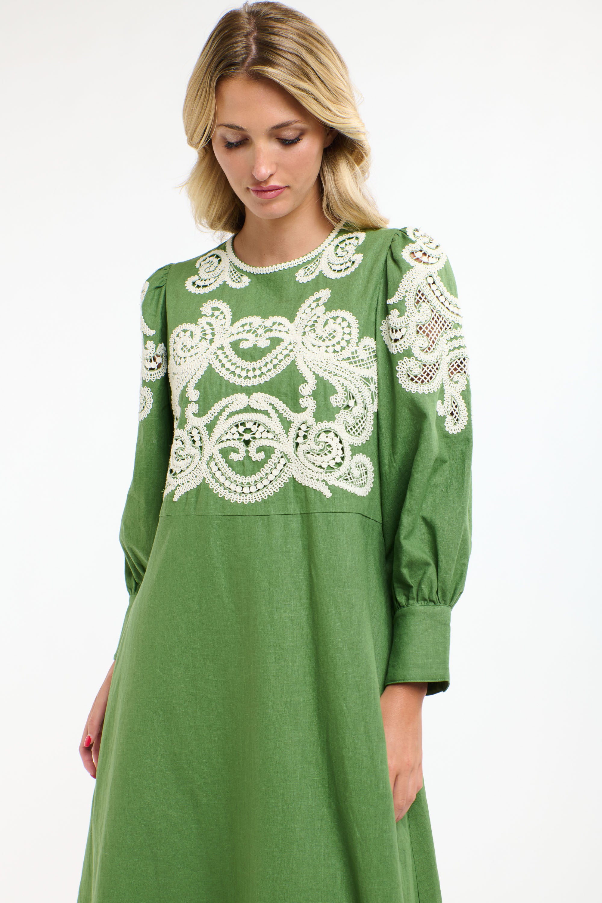 DANBURY DRESS CASTLETON GREEN