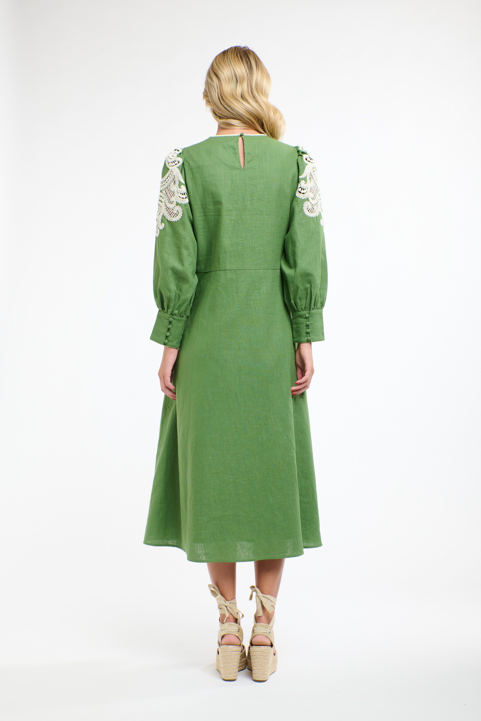 DANBURY DRESS CASTLETON GREEN