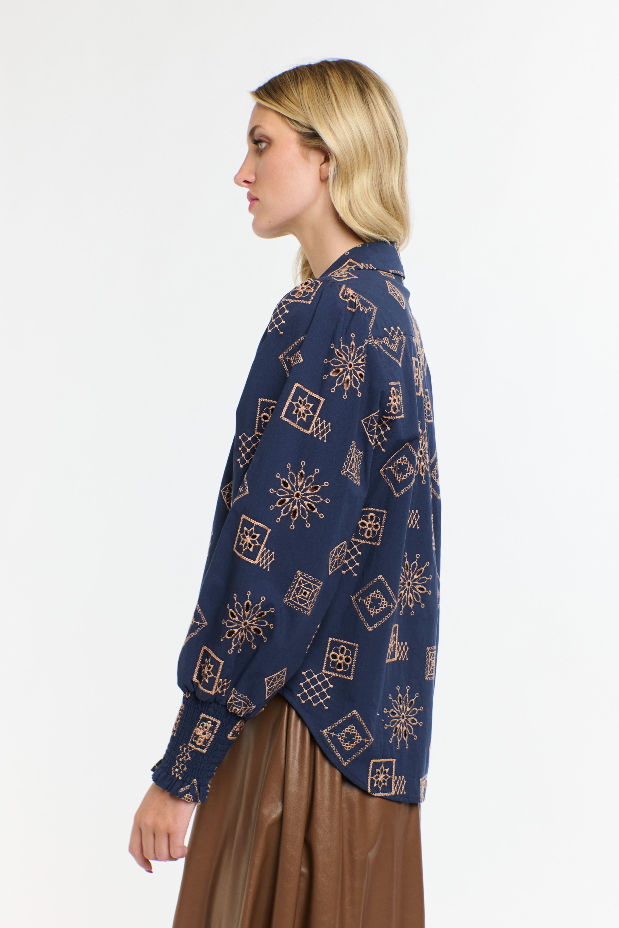 MANDALA SHIRT INDIGO