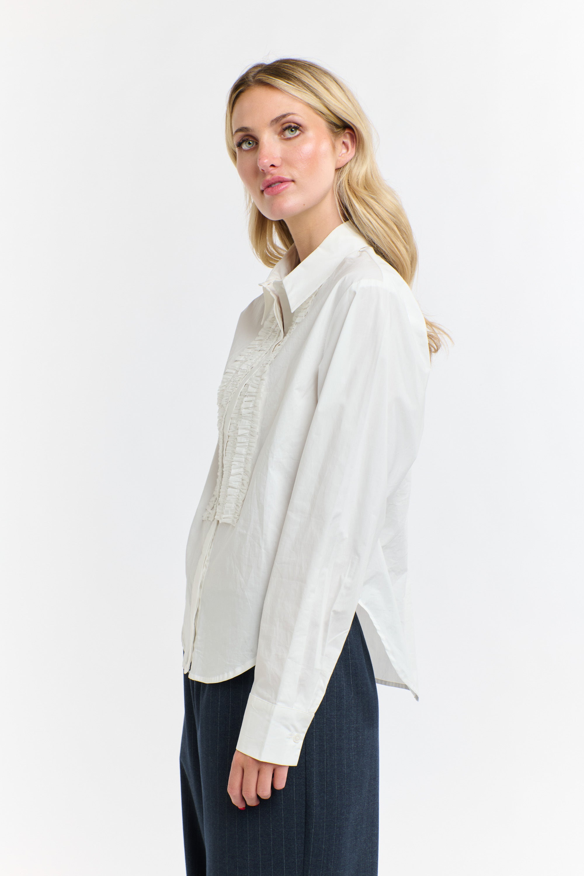 TUXEDO SHIRT WHITE