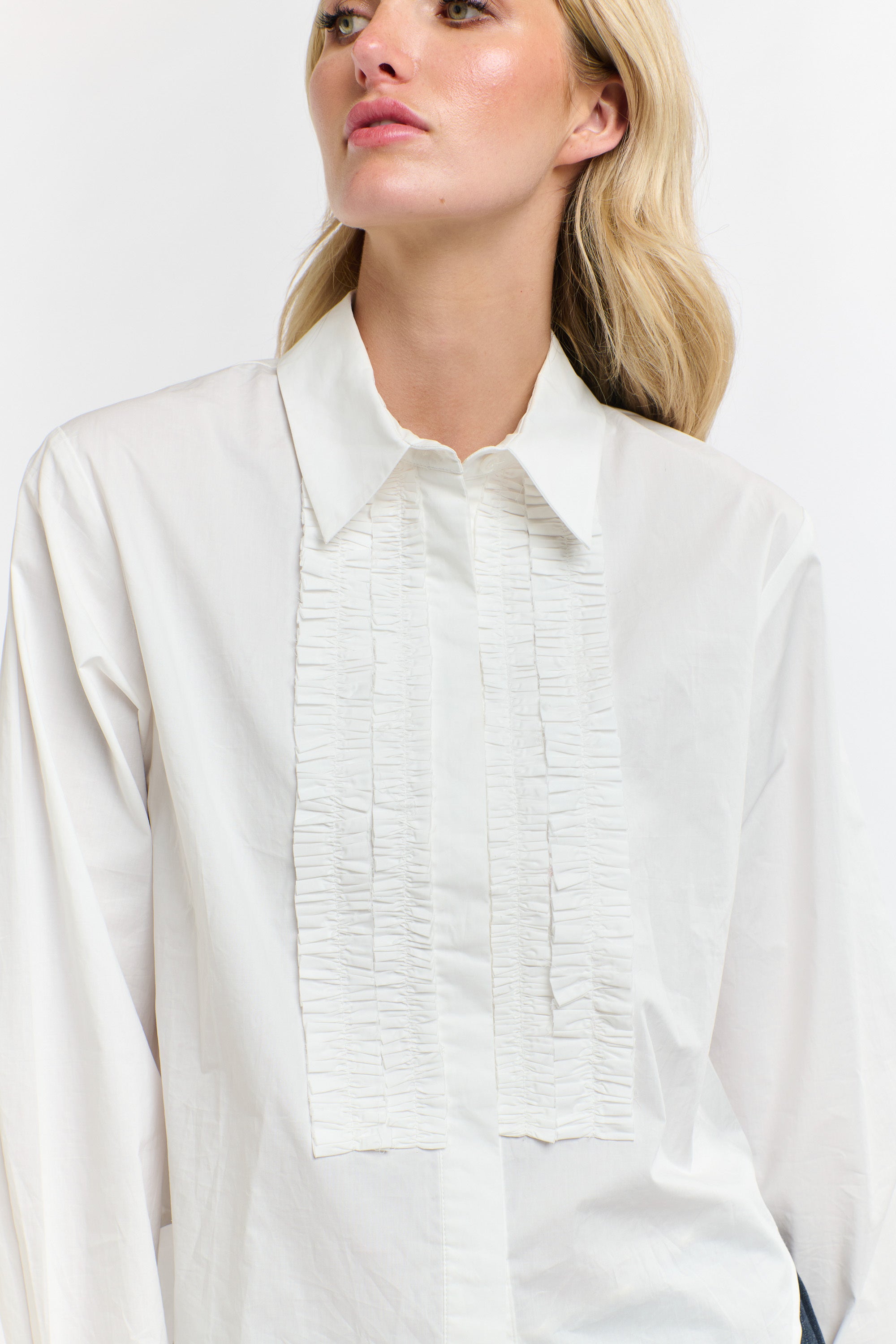 TUXEDO SHIRT WHITE