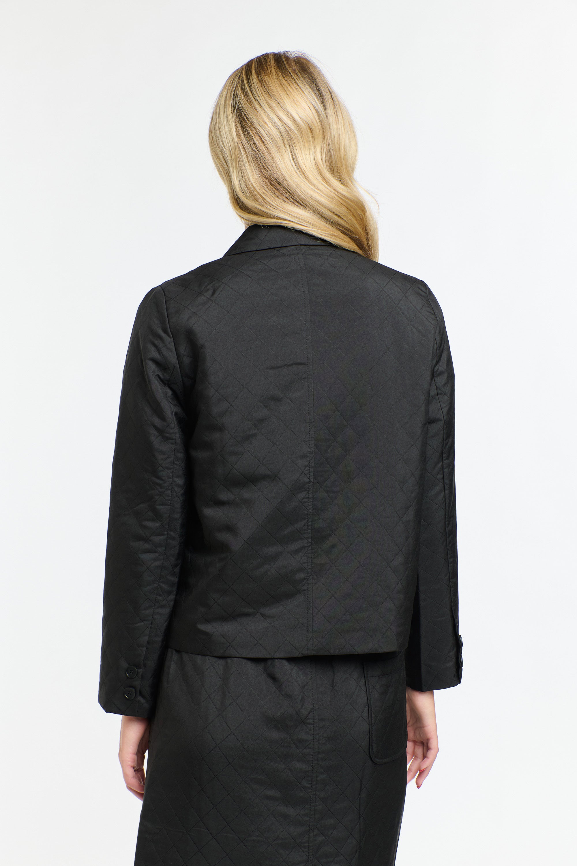 QUILTED JACKET BLACK