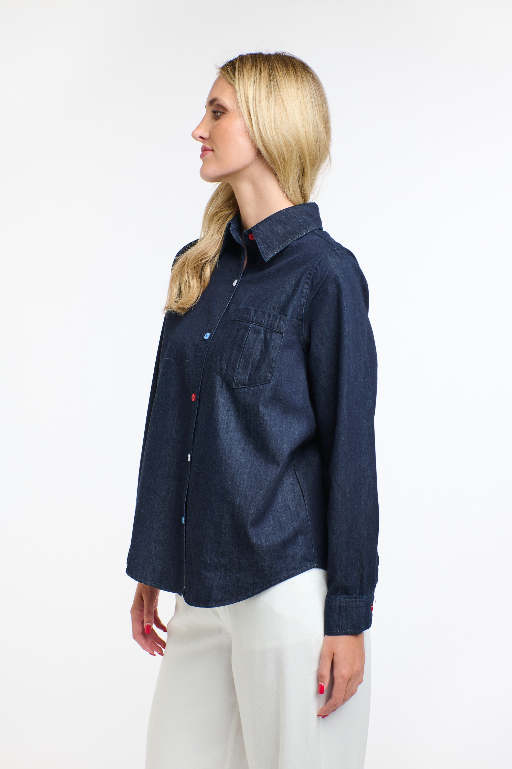 CARLY DENIM SHIRT