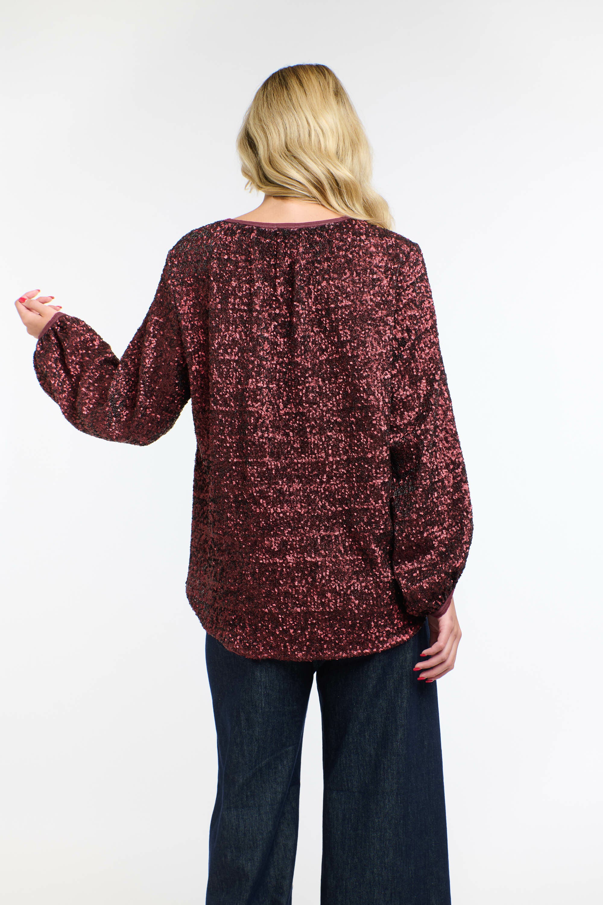 PALOMA SEQUINS TOP