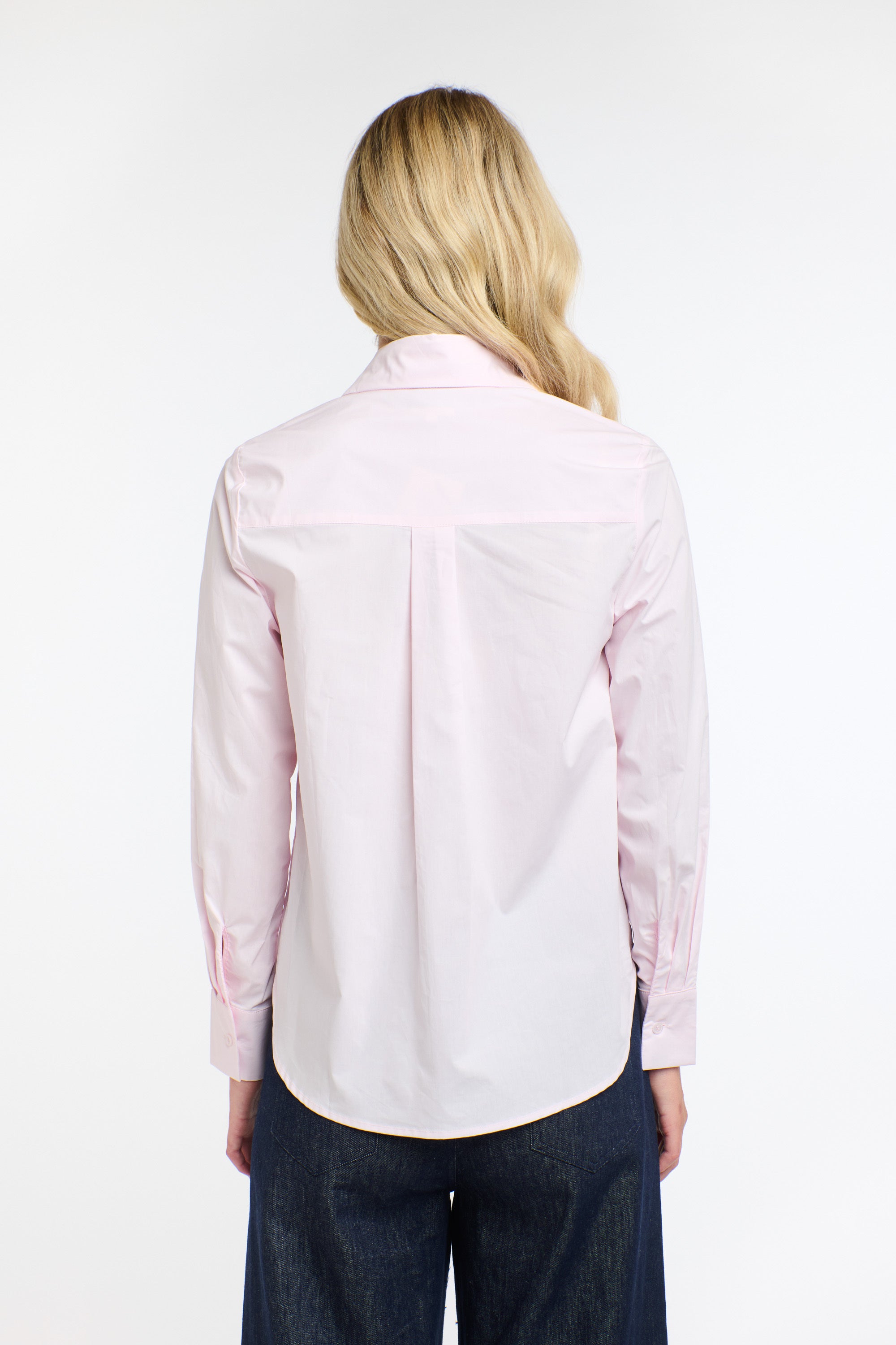 TUXEDO SHIRT SOFT PINK