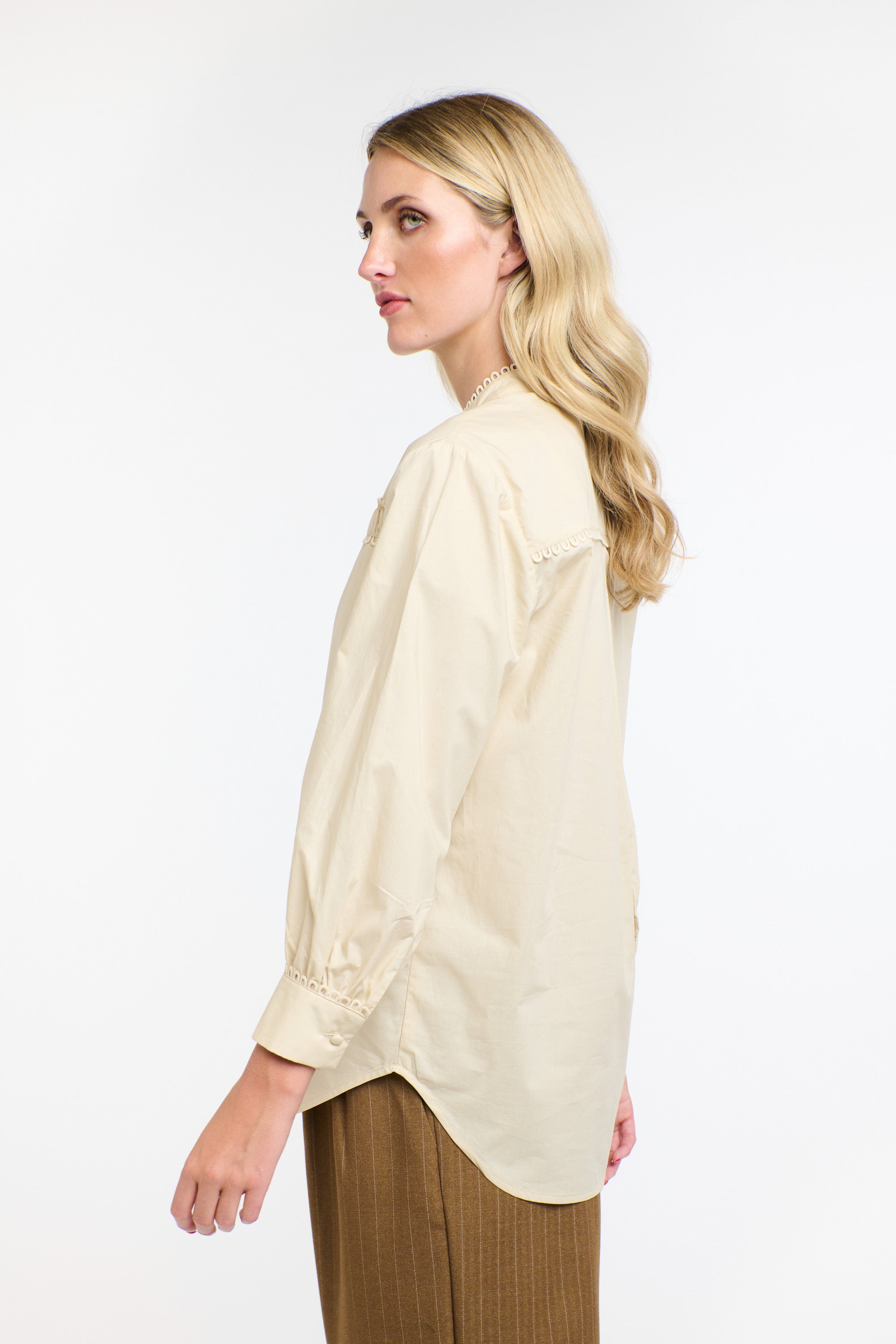 THE POET'S SHIRT CASHMERE