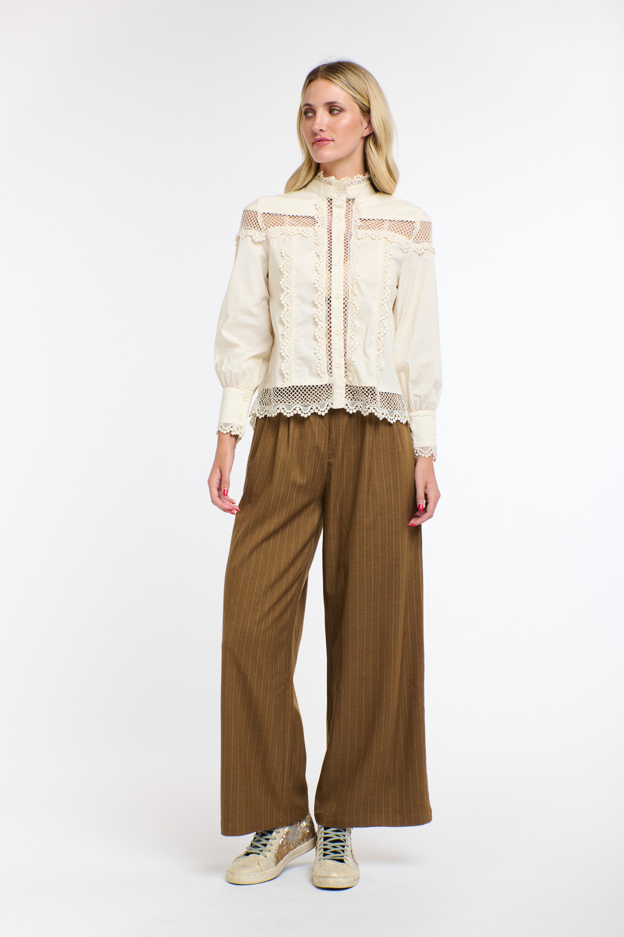 VICTORIA BLOUSE VANILLA