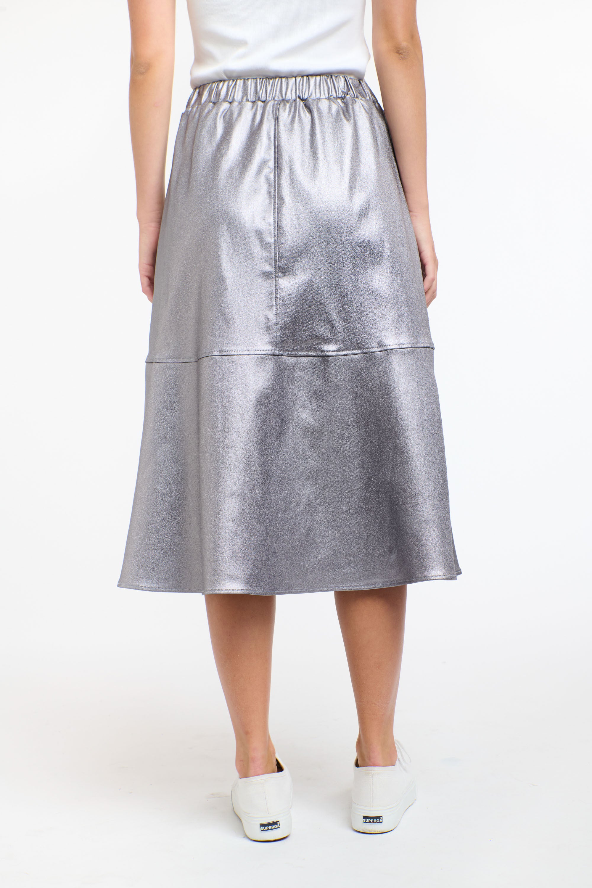 SHINE YOUR WAY SKIRT PEWTER