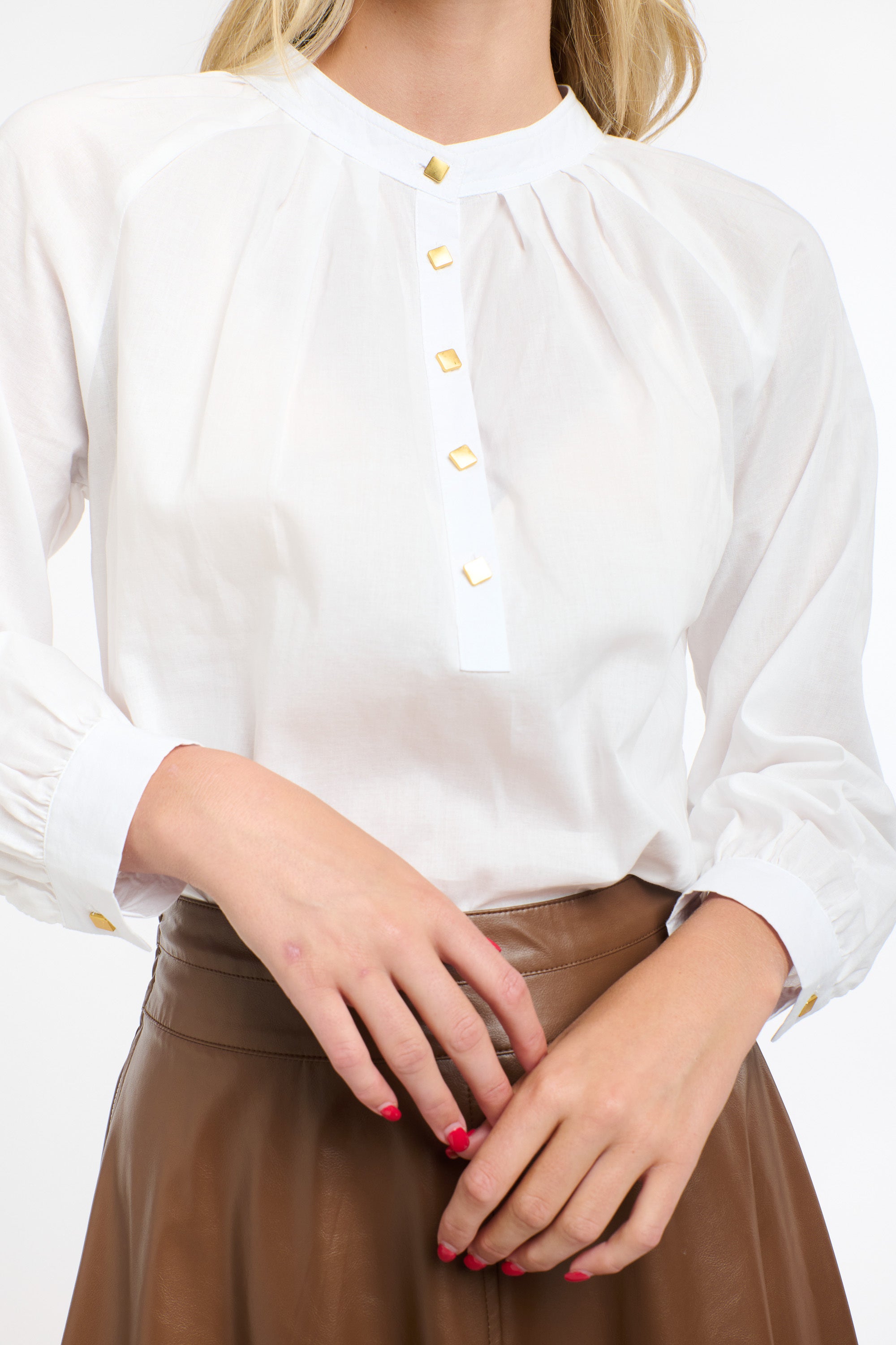 LAYLA COTTON TOP WHITE