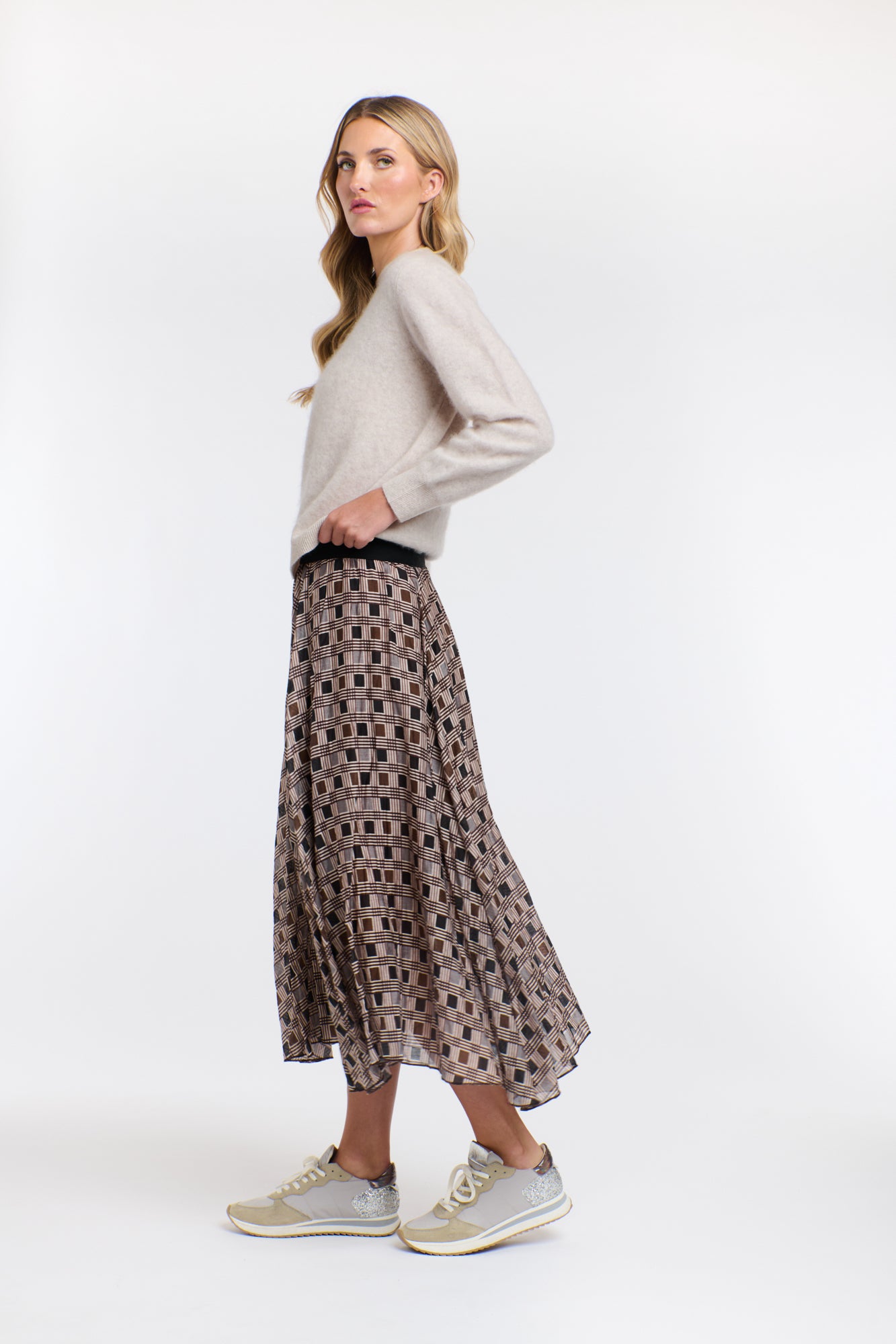 WESTWOOD CHECK SKIRT