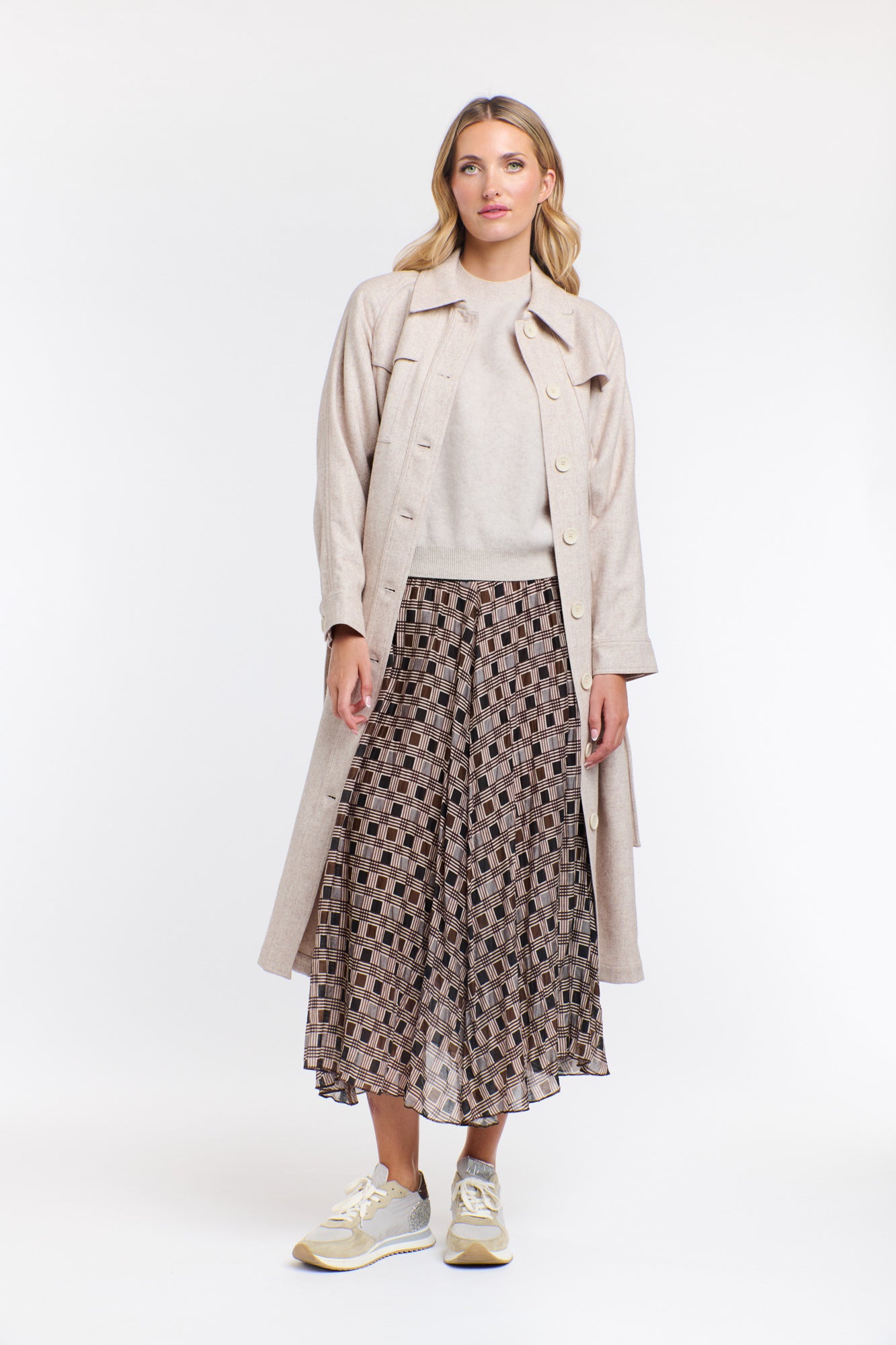 WESTWOOD CHECK SKIRT