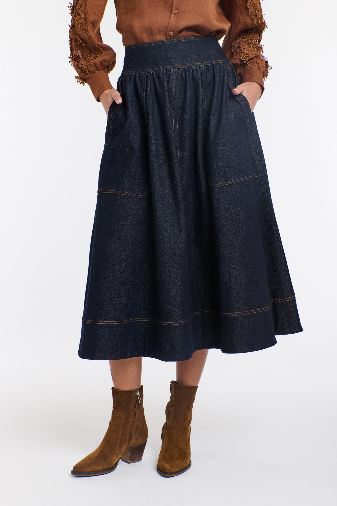 MARION DENIM SKIRT