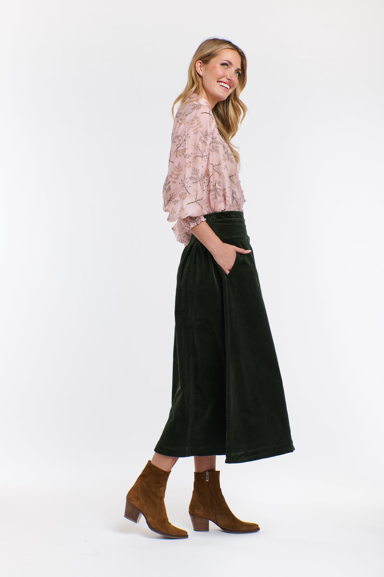 DAKOTA CORD SKIRT