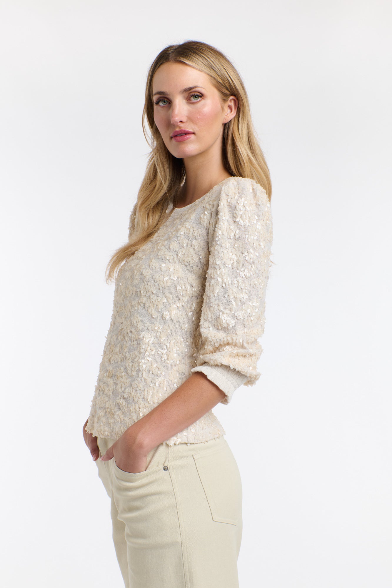 SYDNEY SEQUINS TOP