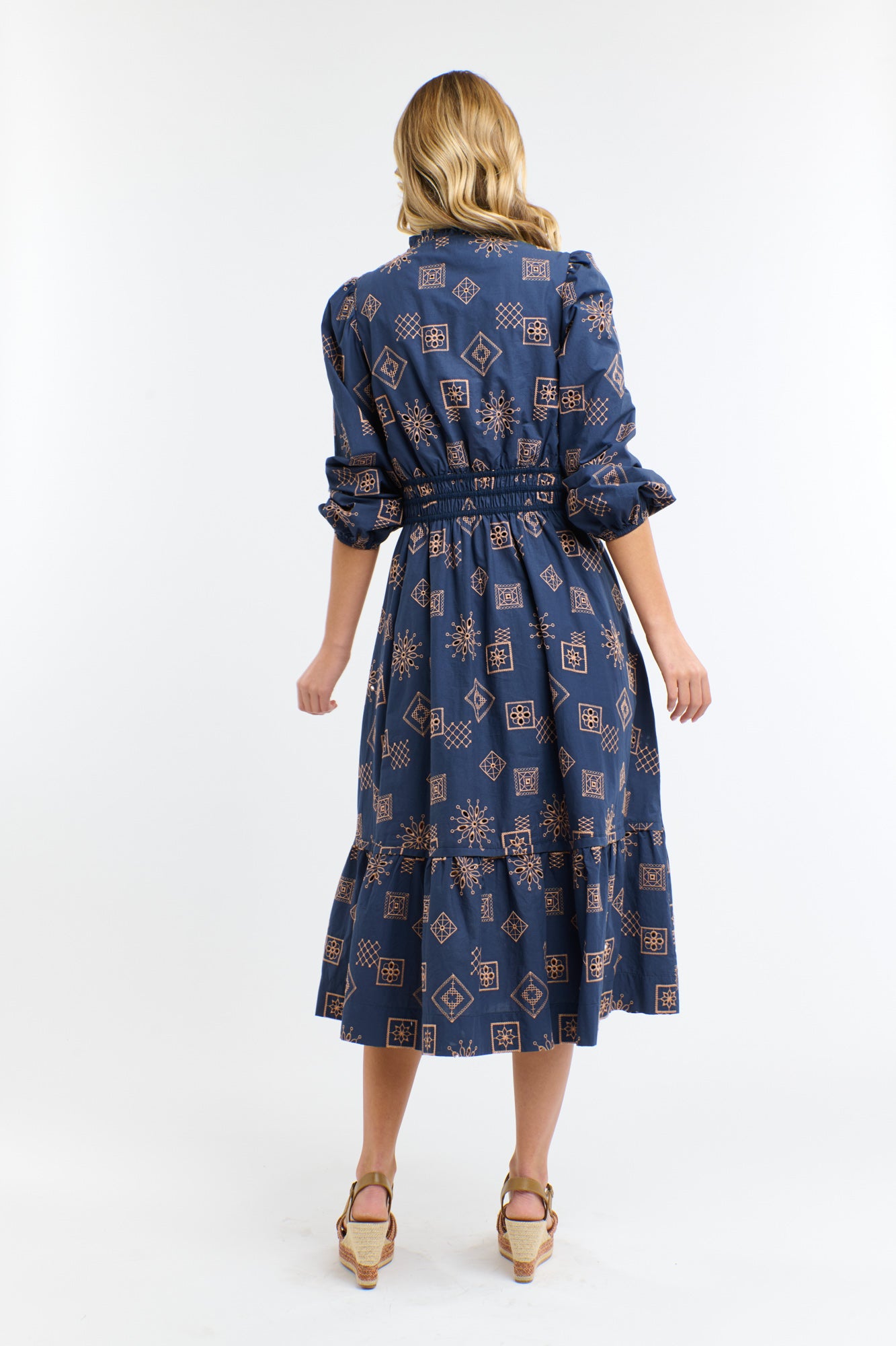 MANDALA DRESS INDIGO