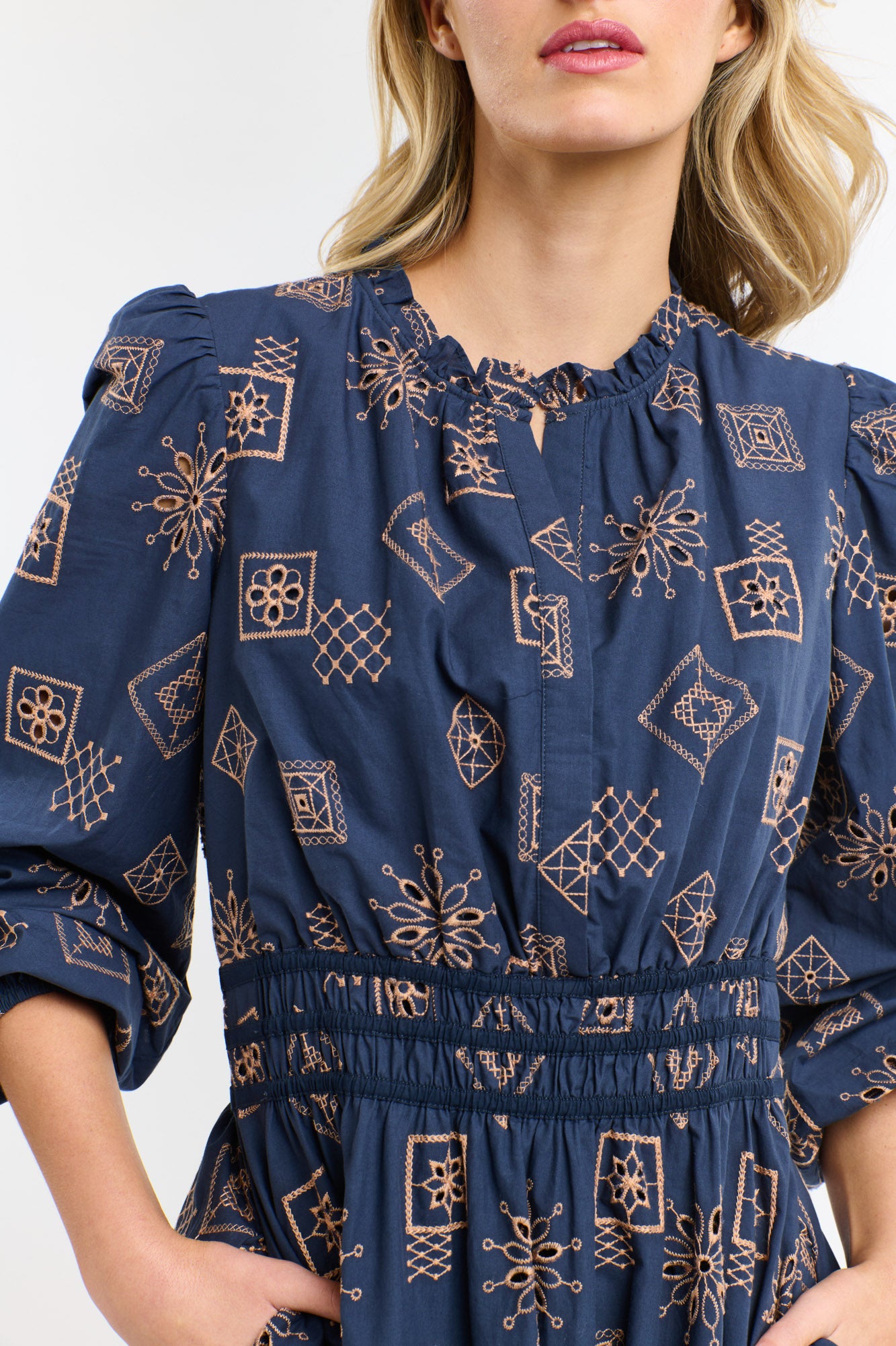 MANDALA DRESS INDIGO