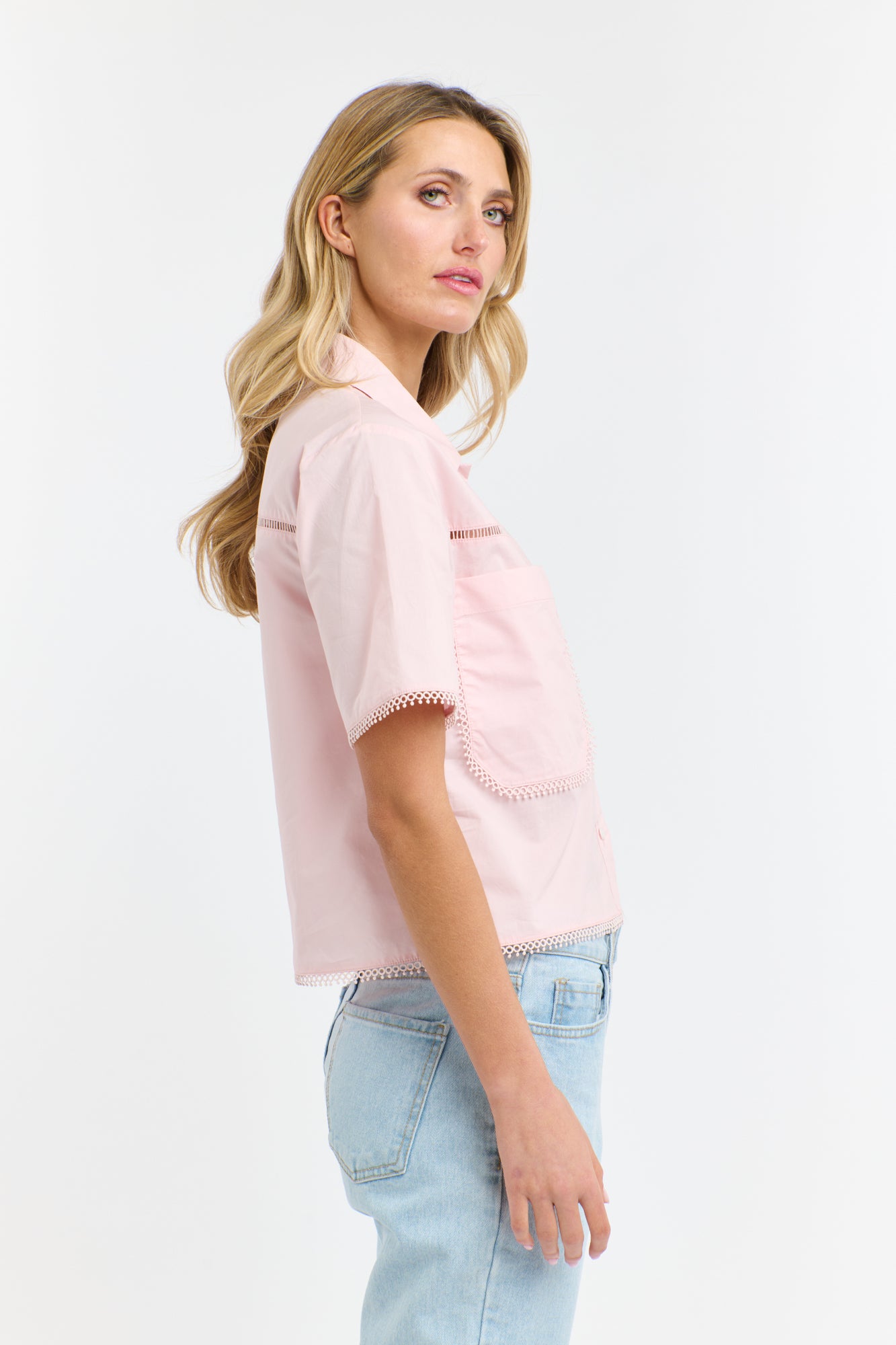 PICNIC POCKET SHIRT BLUSH