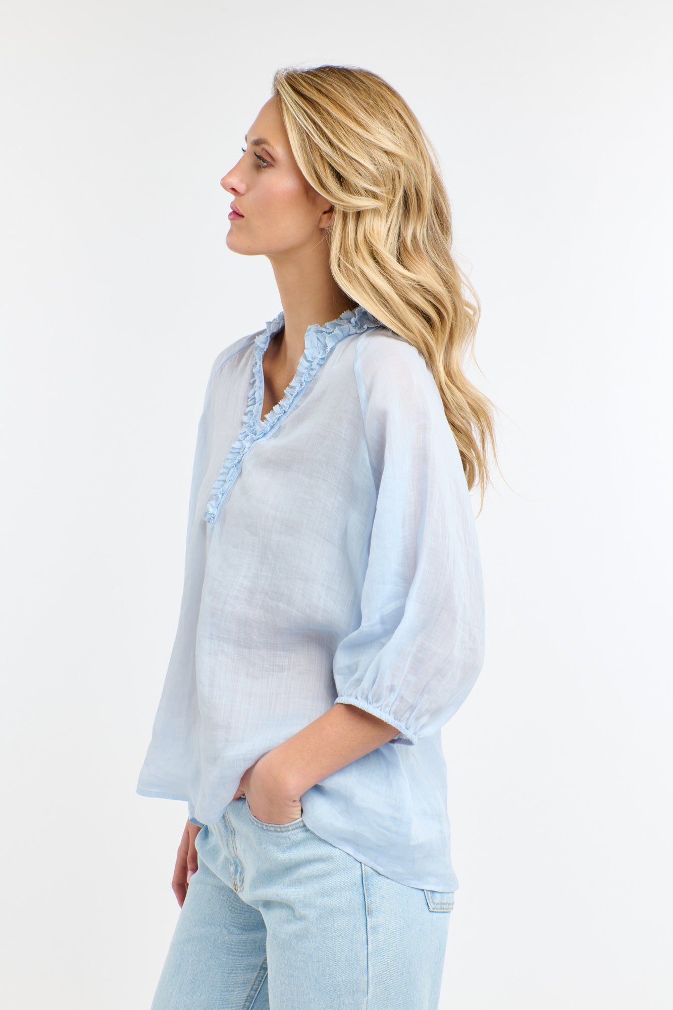 CHA CHA FRILL SHIRT