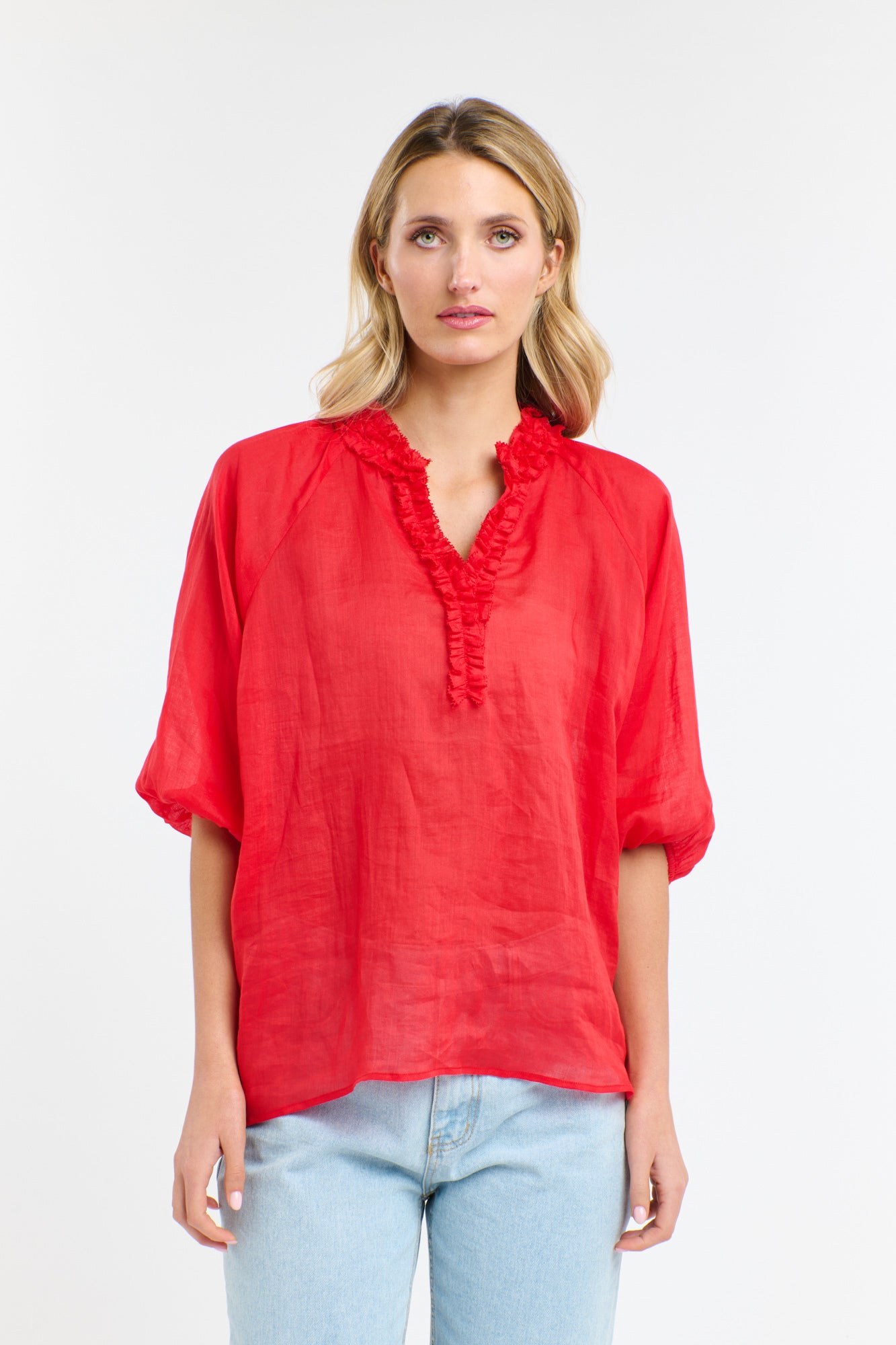 CHA CHA FRILL SHIRT